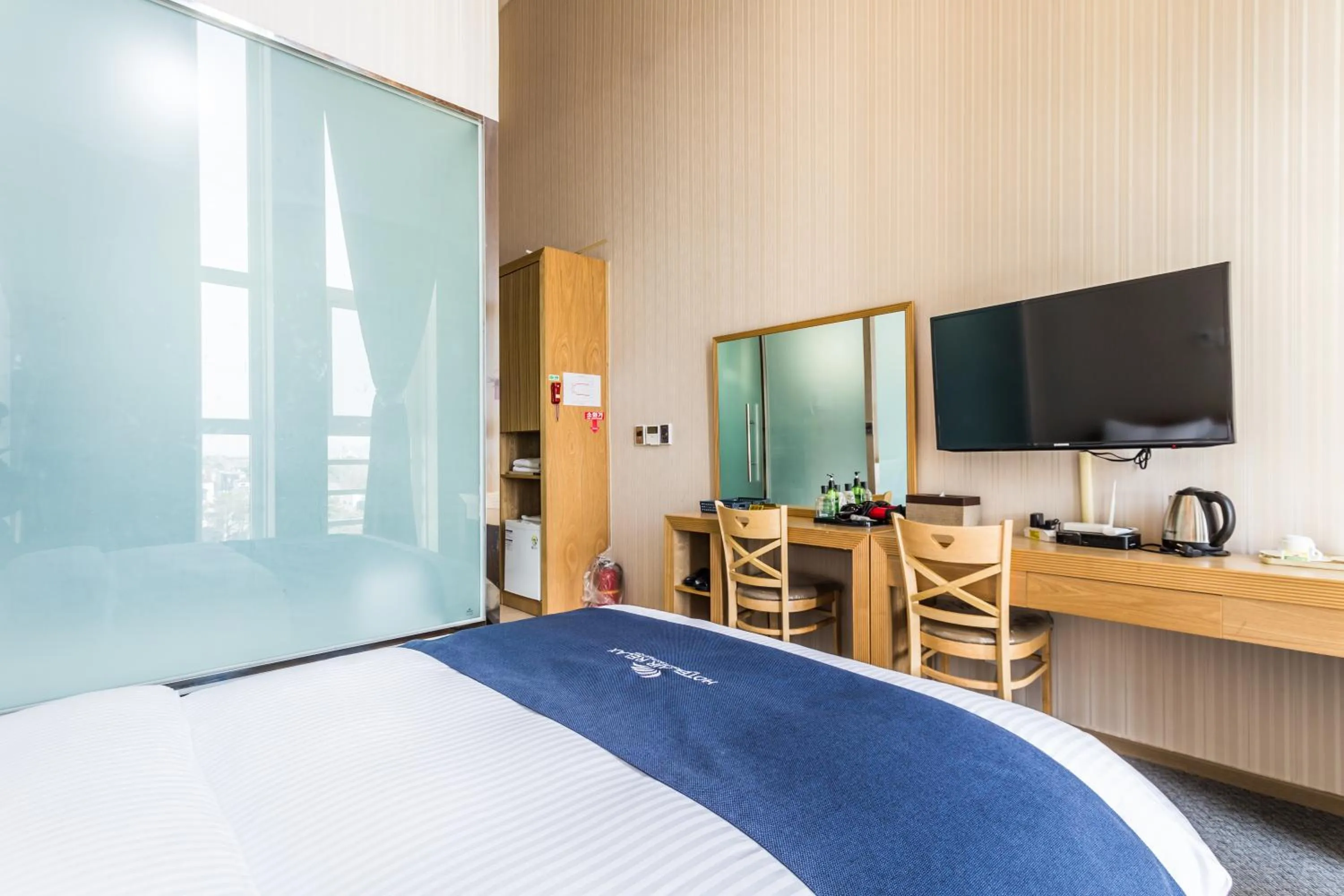 Bed in Incheon Aiport Airrelax hotel