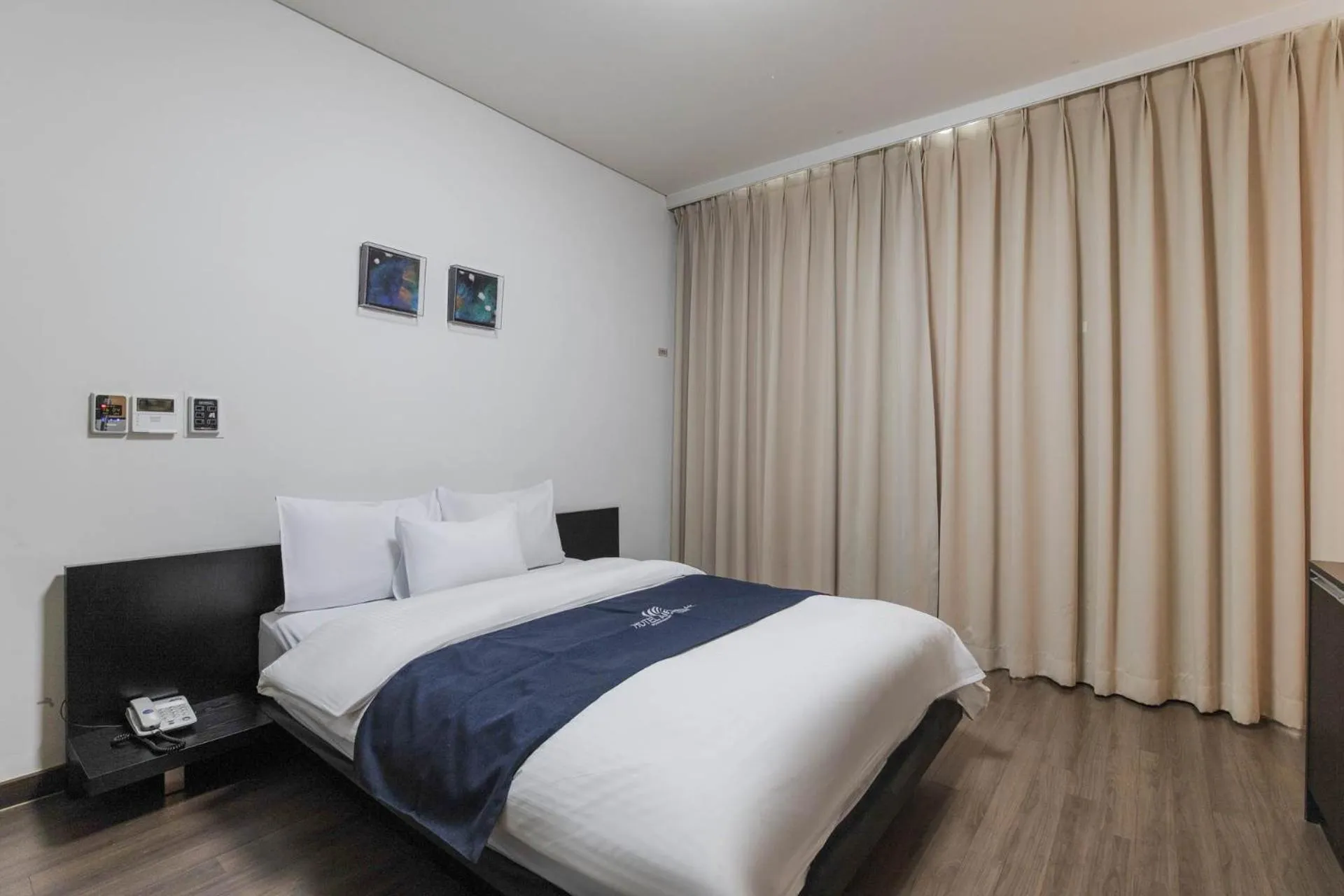 Bed in Incheon Aiport Airrelax hotel