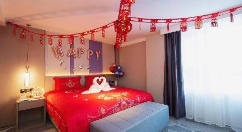 Bed in Lavande Hotel Changchun New District North Lake Longxiang Plaza