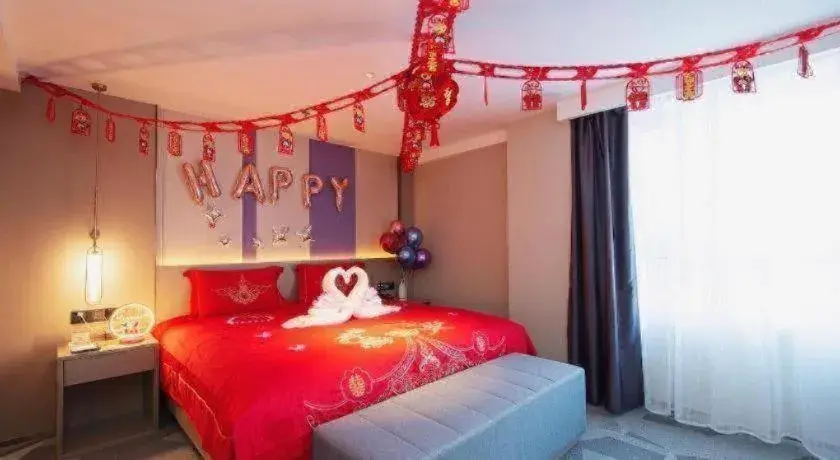 Bed in Lavande Hotel Changchun New District North Lake Longxiang Plaza Bed in Lavande Hotel Changchun New District North Lake Longxiang Plaza