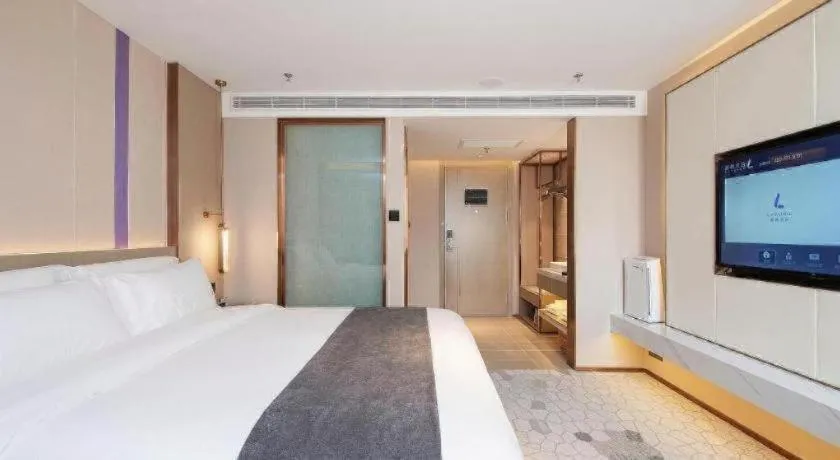 Bed in Lavande Hotel Changchun New District North Lake Longxiang Plaza