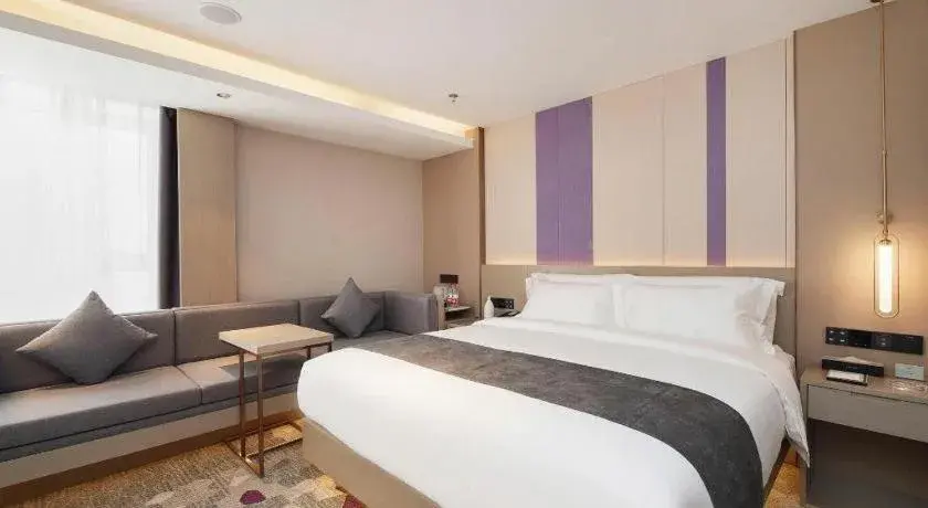 Bed in Lavande Hotel Changchun New District North Lake Longxiang Plaza Bed in Lavande Hotel Changchun New District North Lake Longxiang Plaza