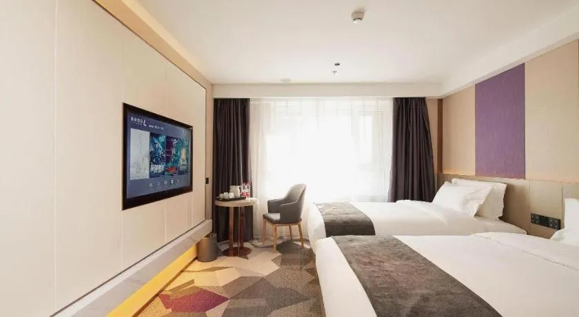 Bed in Lavande Hotel Changchun New District North Lake Longxiang Plaza