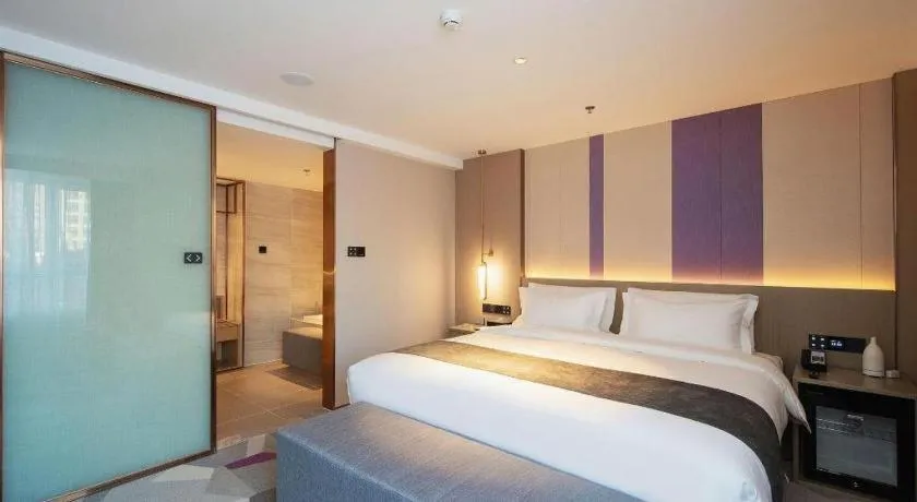 Bed in Lavande Hotel Changchun New District North Lake Longxiang Plaza