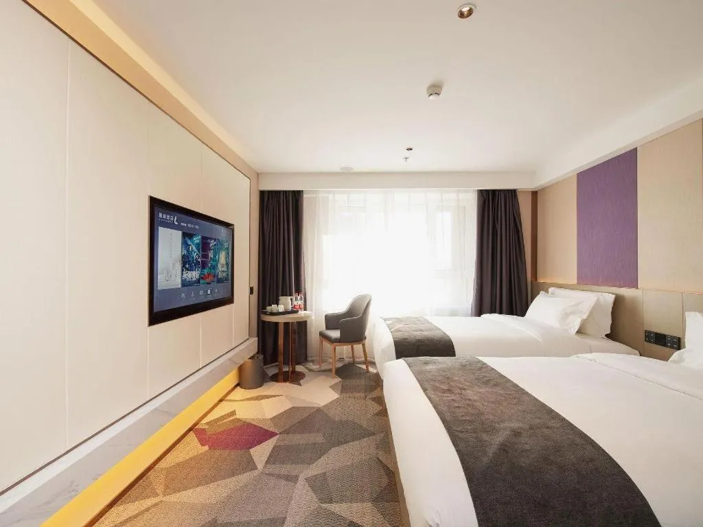 Bed in Lavande Hotel Changchun New District North Lake Longxiang Plaza