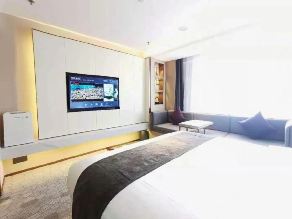 Bed in Lavande Hotel Changchun New District North Lake Longxiang Plaza
