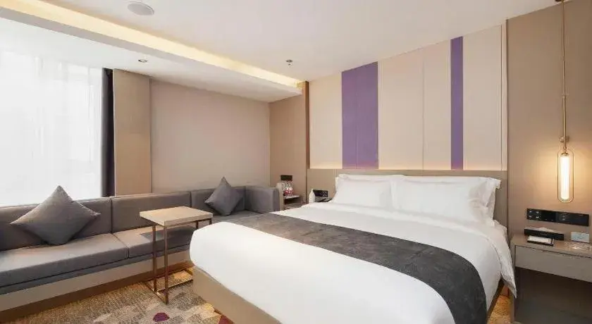 Bed in Lavande Hotel Changchun New District North Lake Longxiang Plaza Bed in Lavande Hotel Changchun New District North Lake Longxiang Plaza
