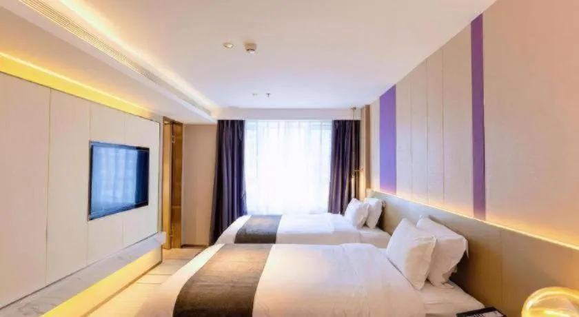 Bed in Lavande Hotel Changchun New District North Lake Longxiang Plaza