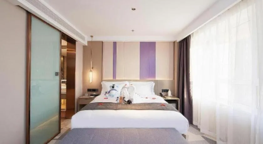 Bed in Lavande Hotel Changchun New District North Lake Longxiang Plaza