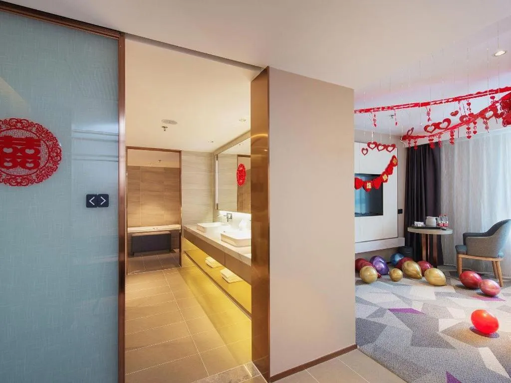 Bed in Lavande Hotel Changchun New District North Lake Longxiang Plaza