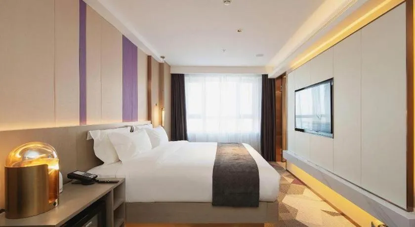 Bed in Lavande Hotel Changchun New District North Lake Longxiang Plaza
