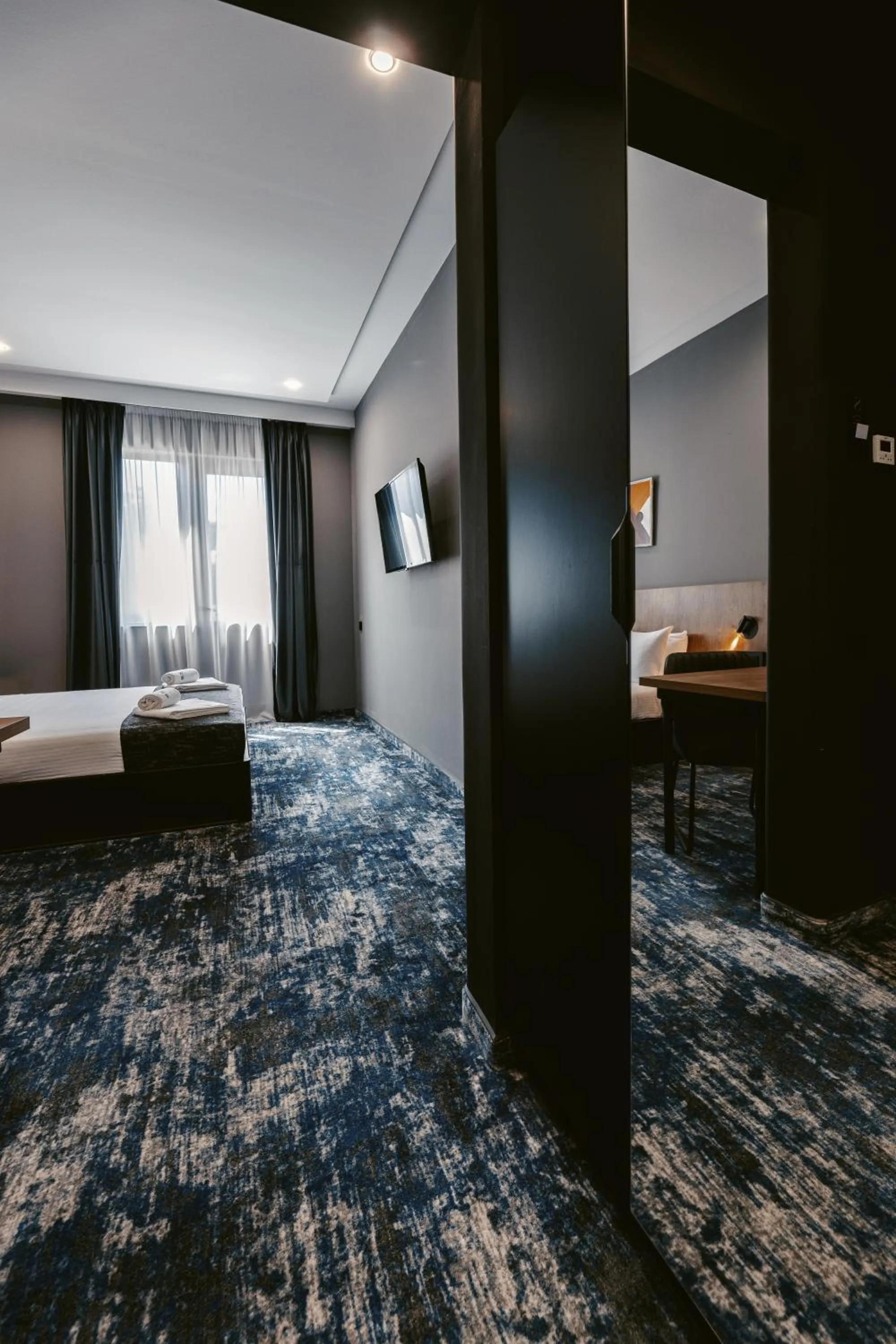 Bed in Hotel Splendid Tbilisi