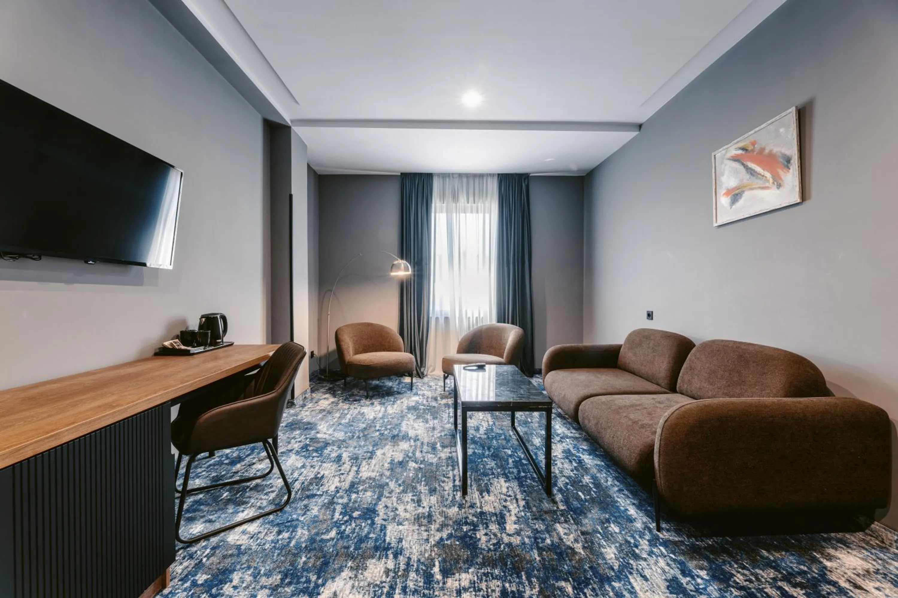 Seating area in Hotel Splendid Tbilisi