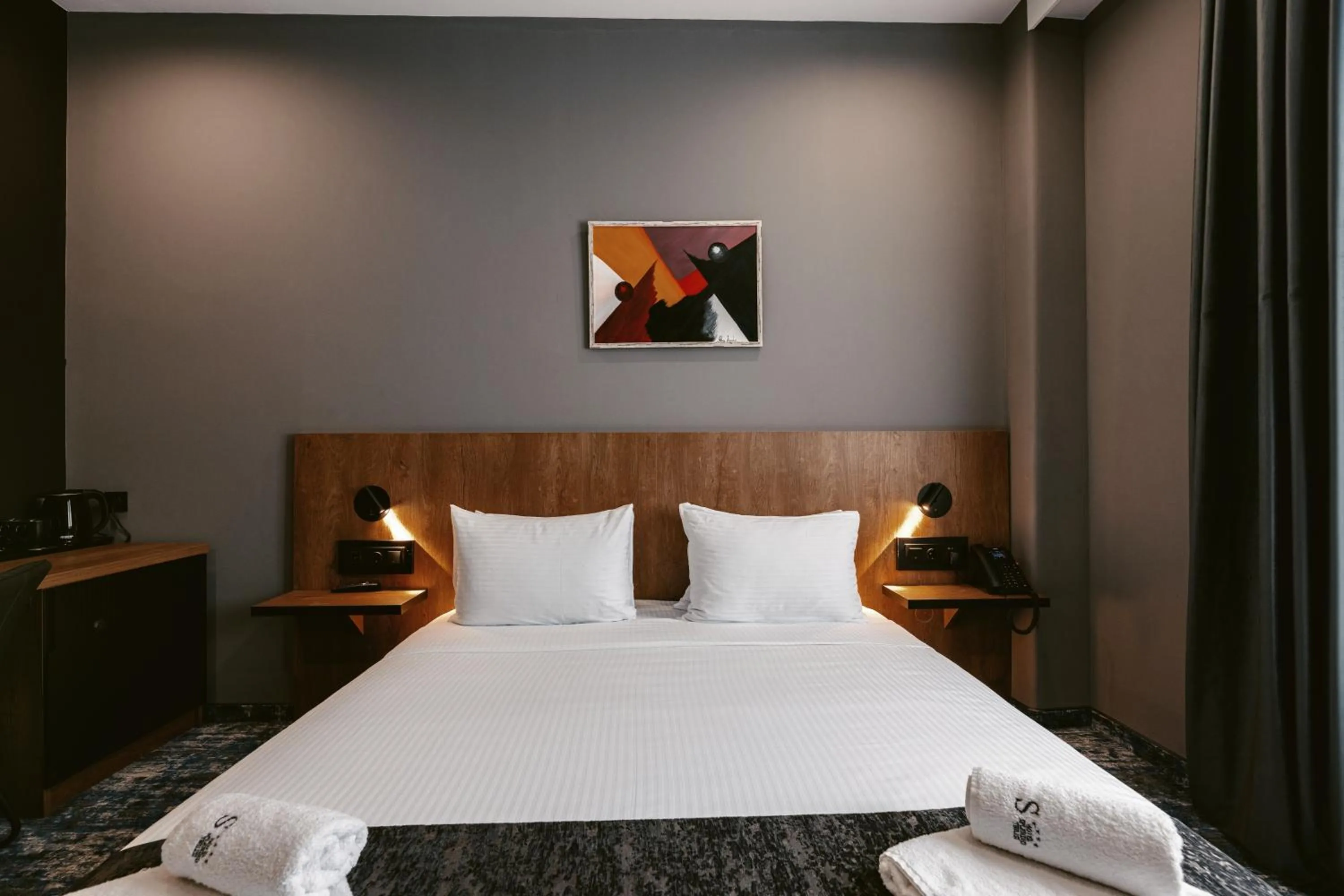 Bedroom, Bed in Hotel Splendid Tbilisi