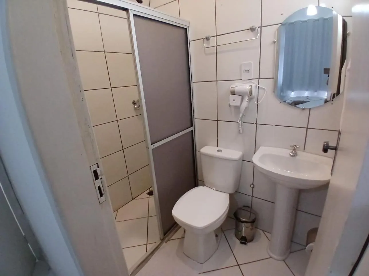 Bathroom in Hotel Aconchegante