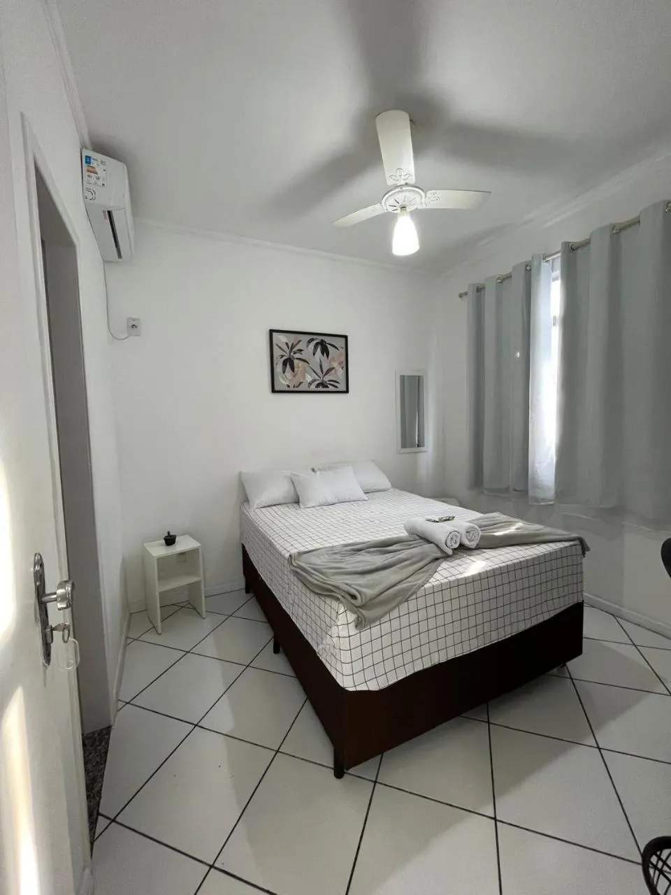 Bed in Hotel Aconchegante