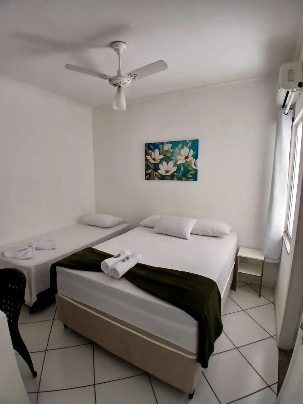 Bed in Hotel Aconchegante