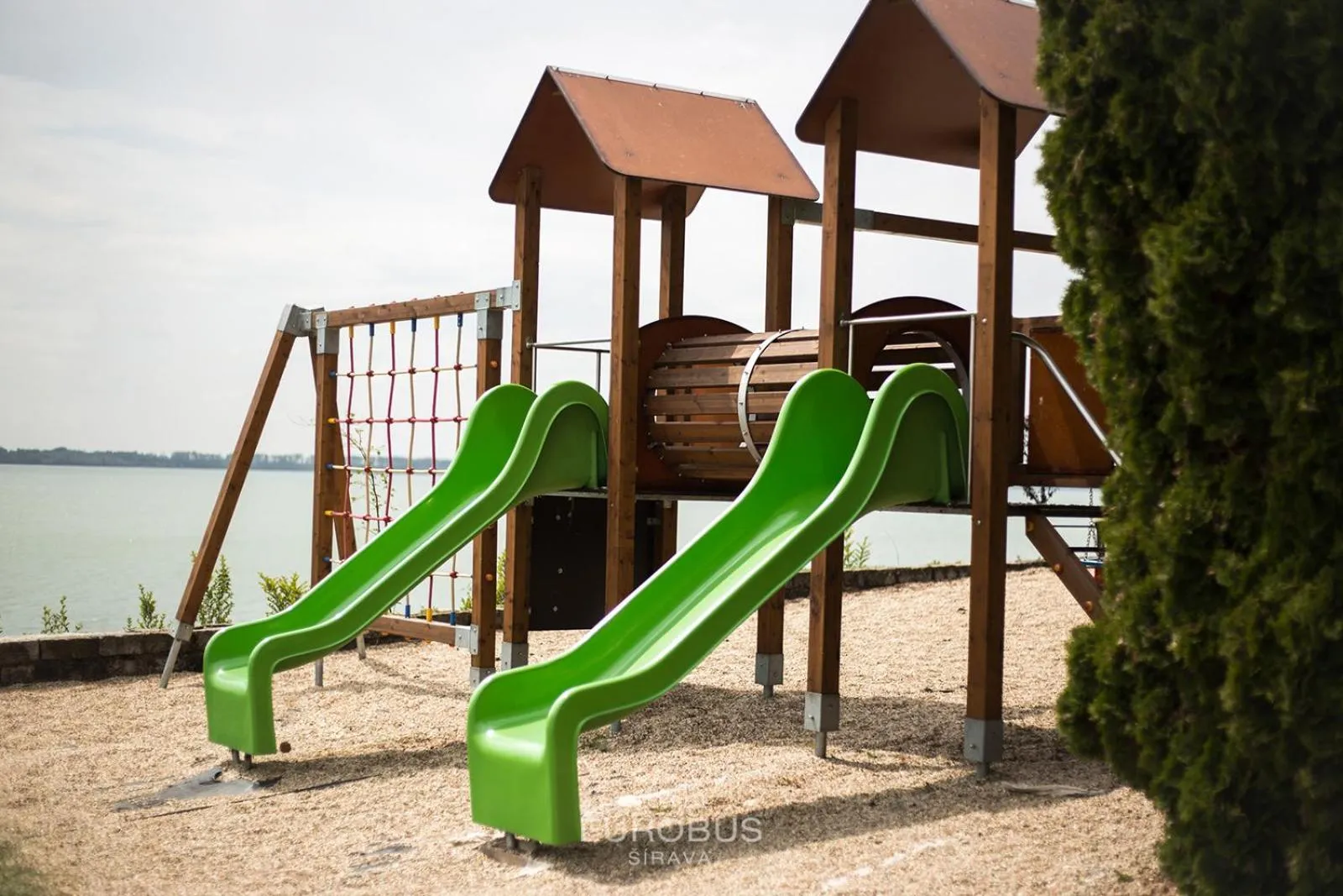 Children play ground in Hotel Eurobus