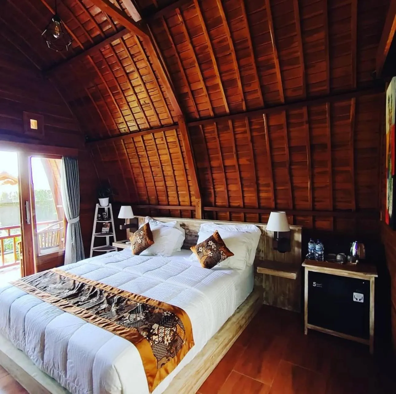 Bed in The Jiwana Bali Villa