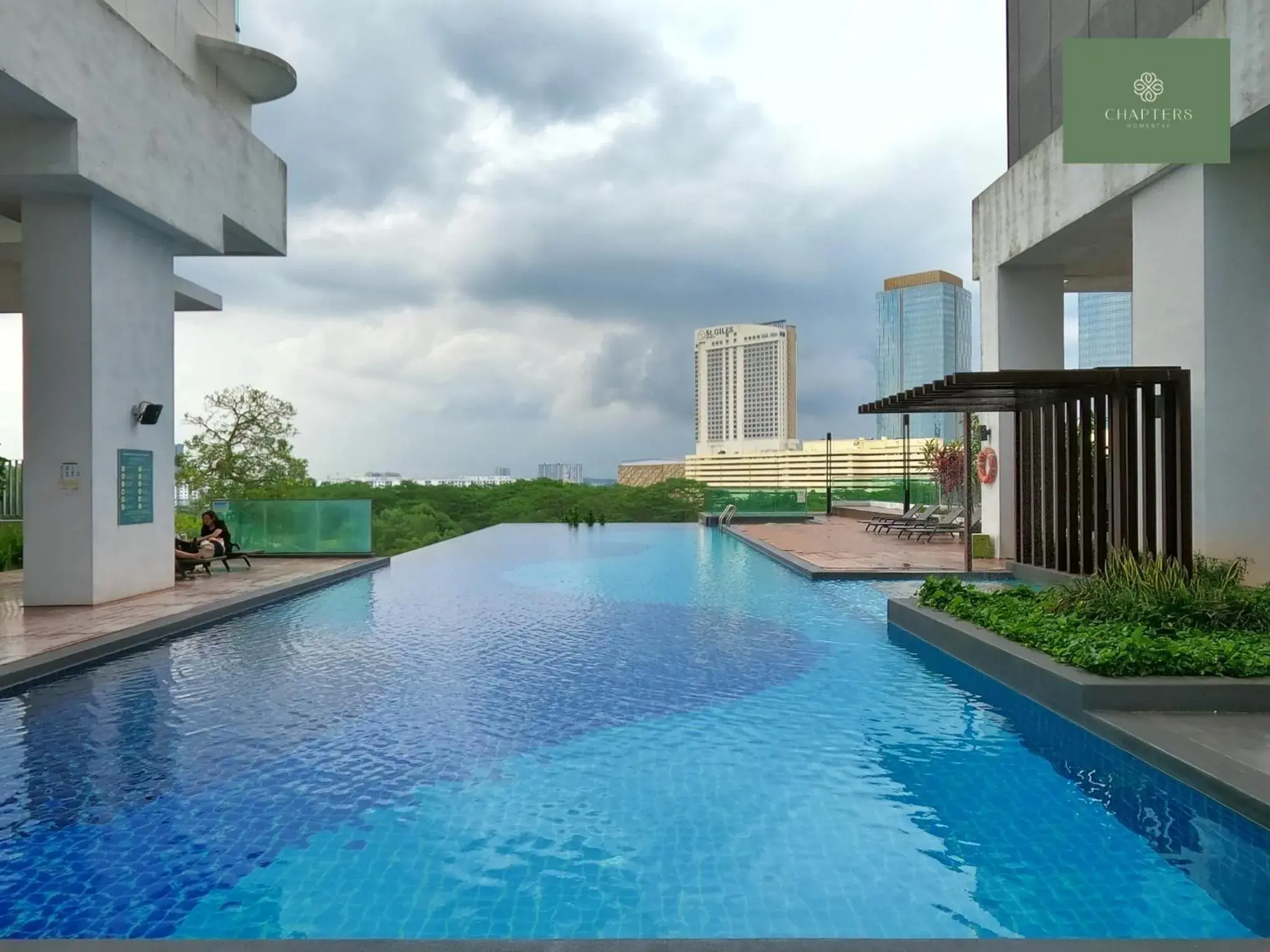 Pool view in Mosaic Southkey Johor Bahru Pool view in Mosaic Southkey Johor Bahru