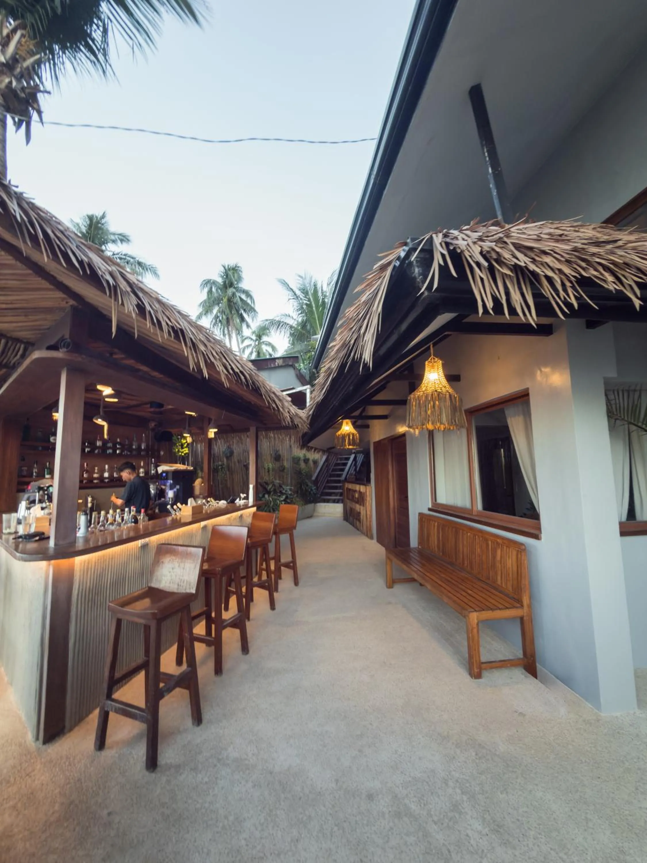 Seating area in Morgan Villas