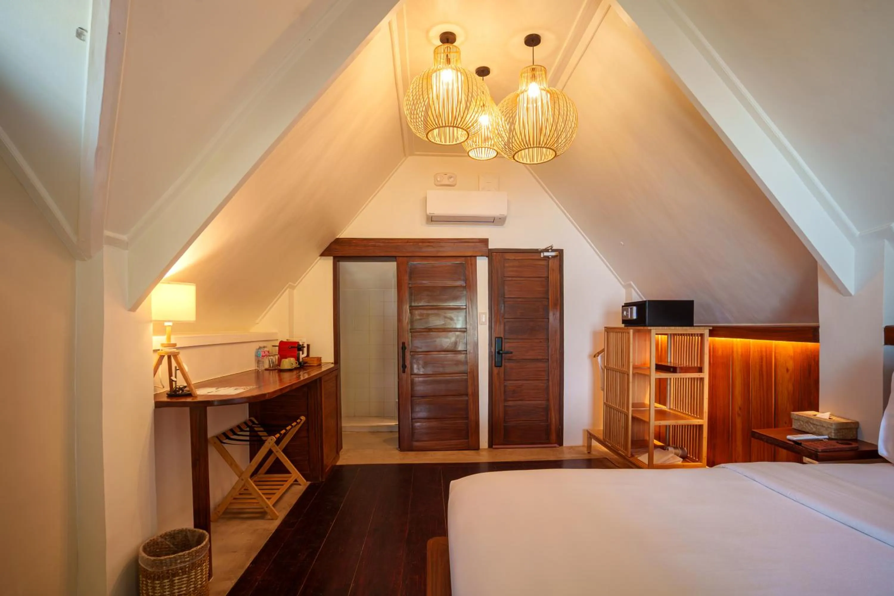 Living room, Bed in Morgan Villas