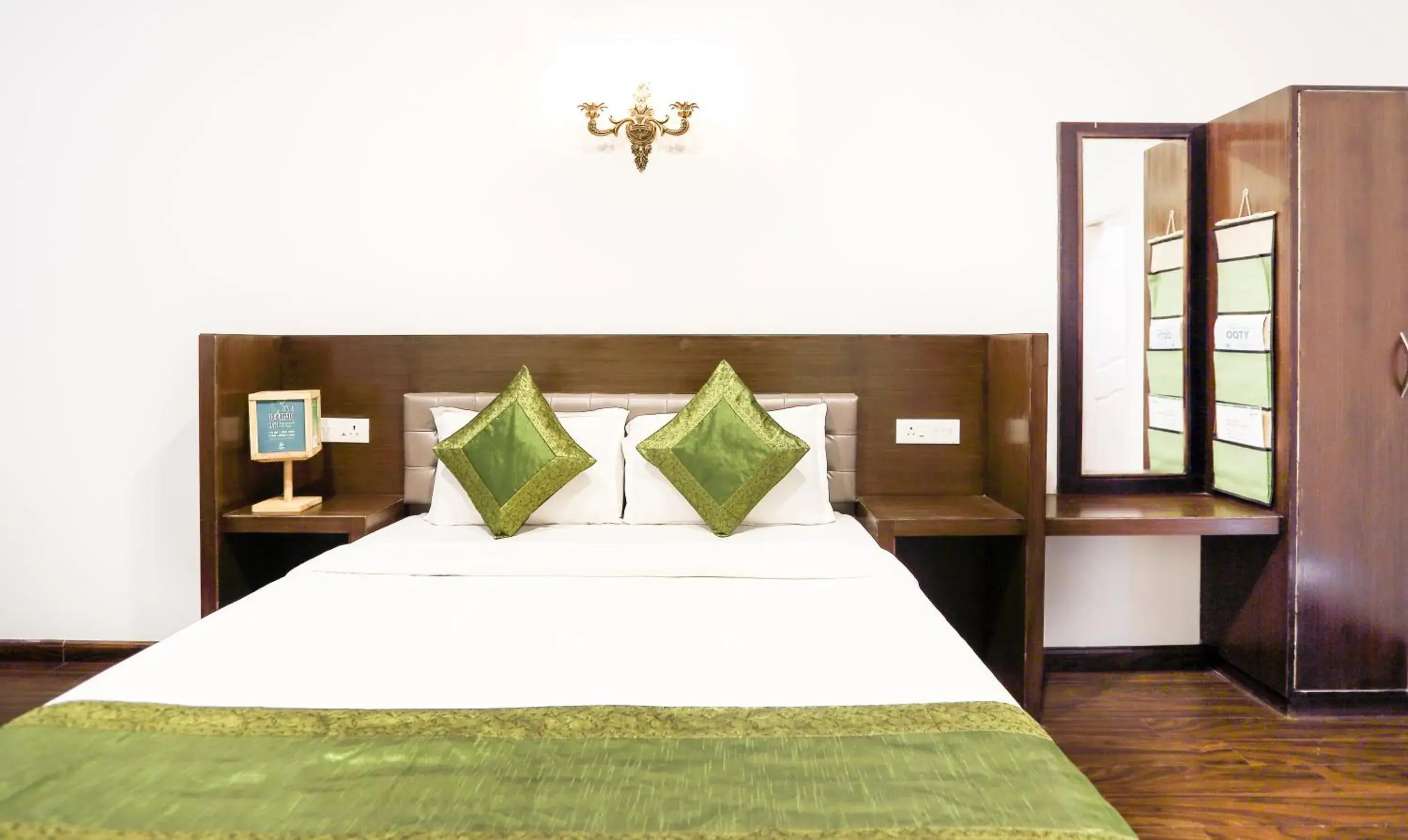 Bedroom, Bed in Treebo Skydale Inn & Suites With Mountain View Bedroom, Bed in Treebo Skydale Inn & Suites With Mountain View