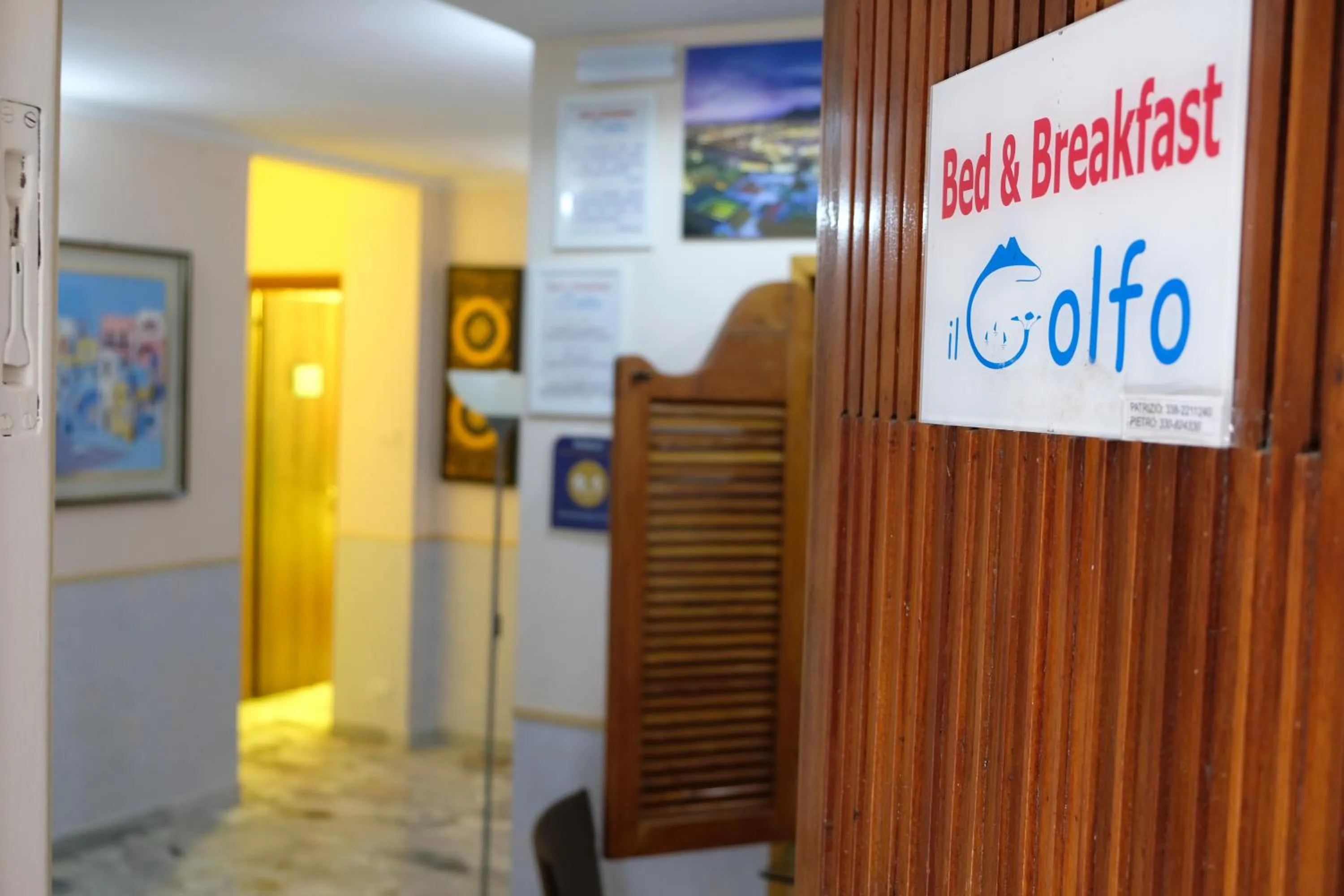 Lobby or reception in Bed & Breakfast Il Golfo