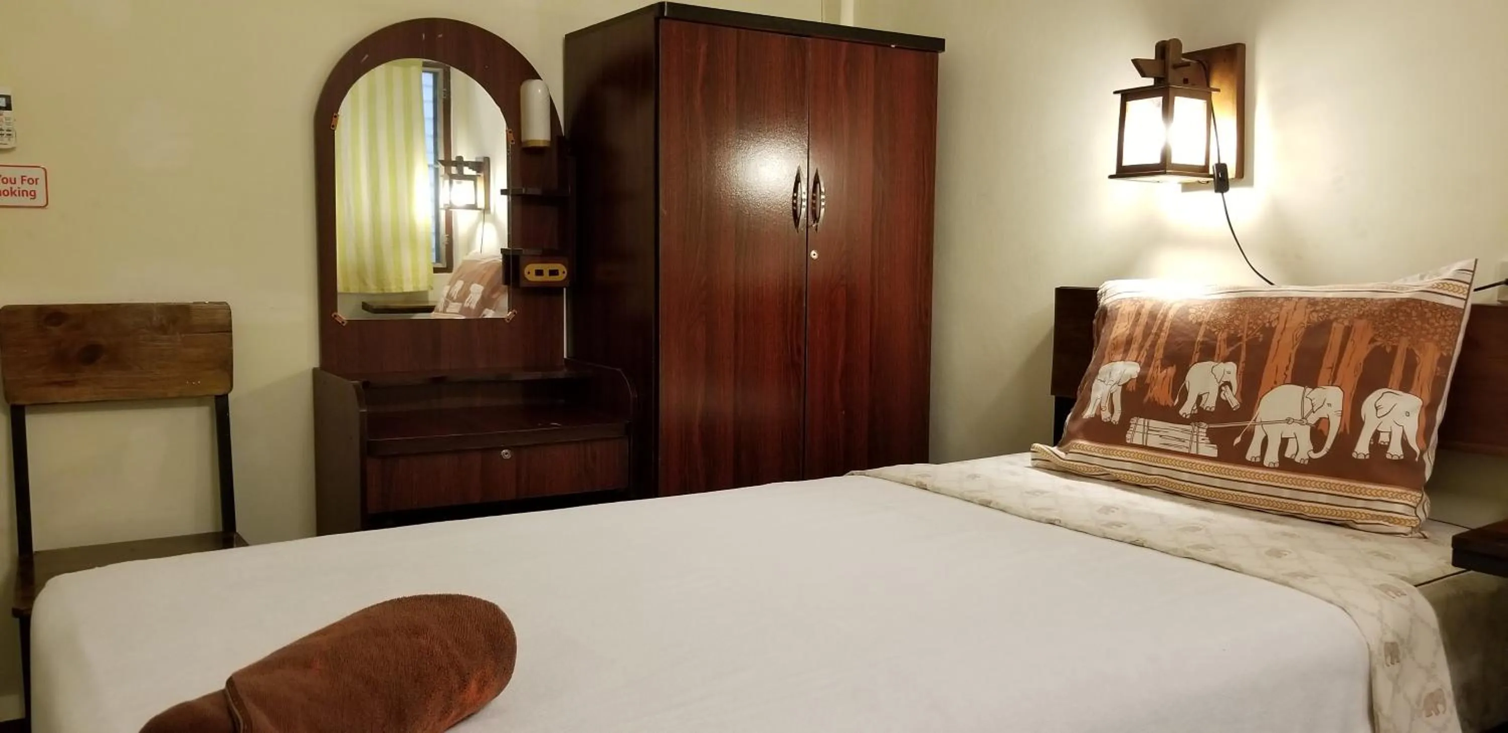 Bed in Siriwan Guesthouse