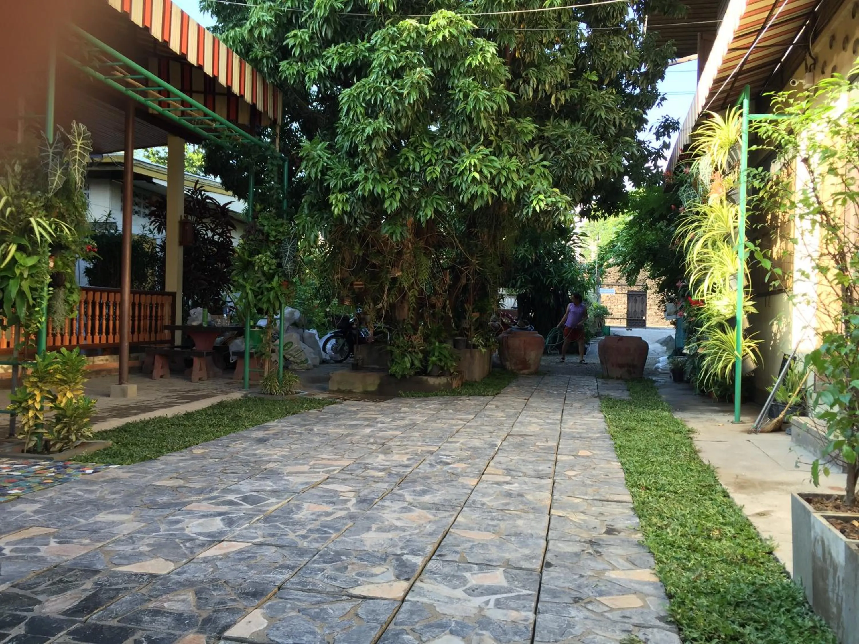 Patio in Siriwan Guesthouse