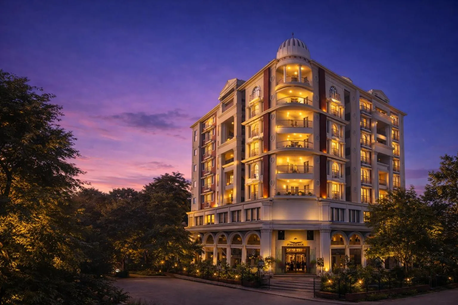 Property building in Phoenix Unmatched Comfort - Hotel Near Fateh Sagar Lake Udaipur