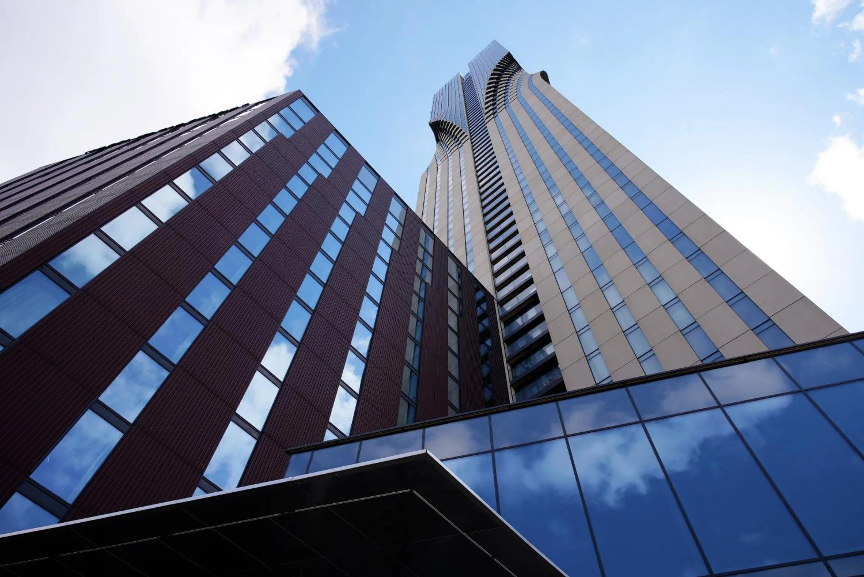 Facade/entrance in Clarion Hotel Karlatornet
