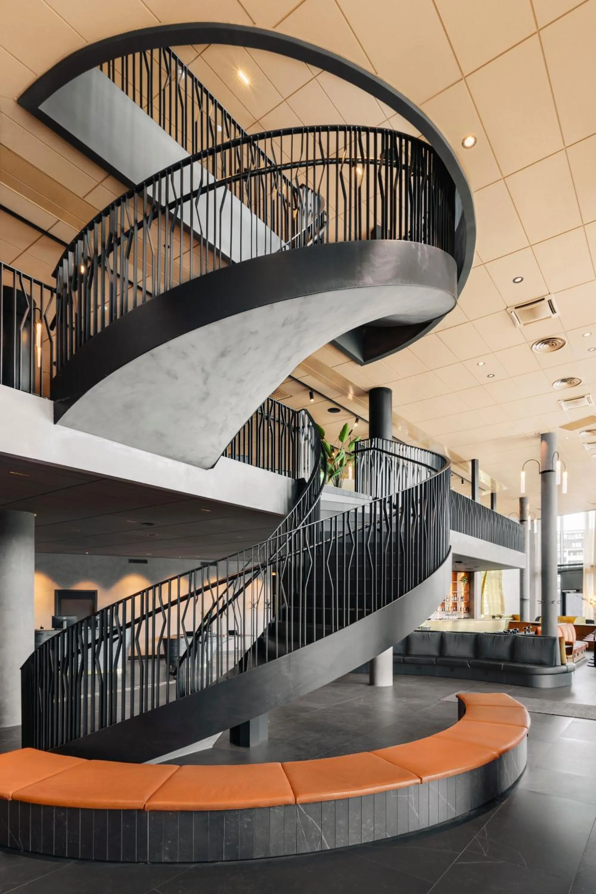 Lobby or reception in Clarion Hotel Karlatornet