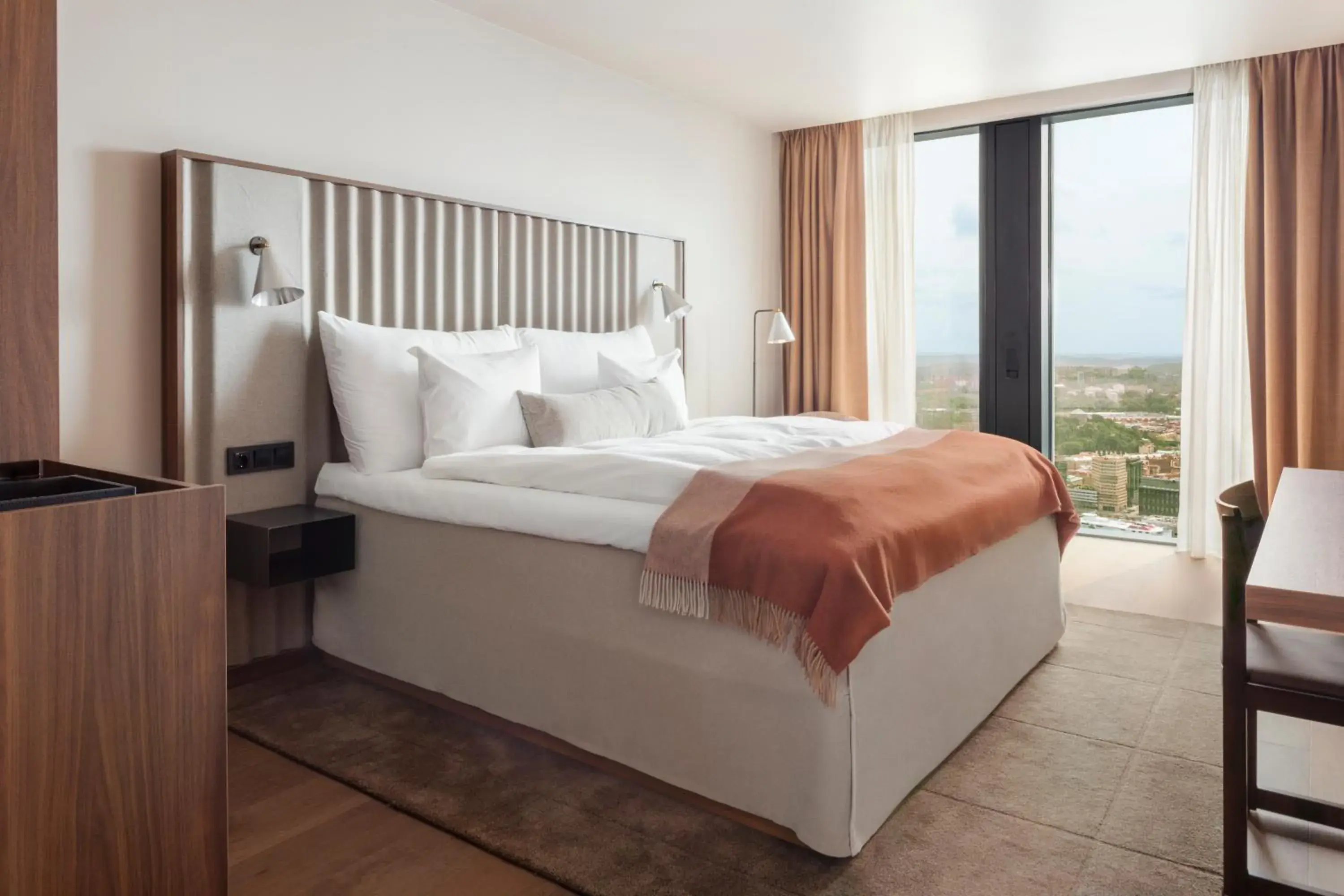 Bed in Clarion Hotel Karlatornet Bed in Clarion Hotel Karlatornet