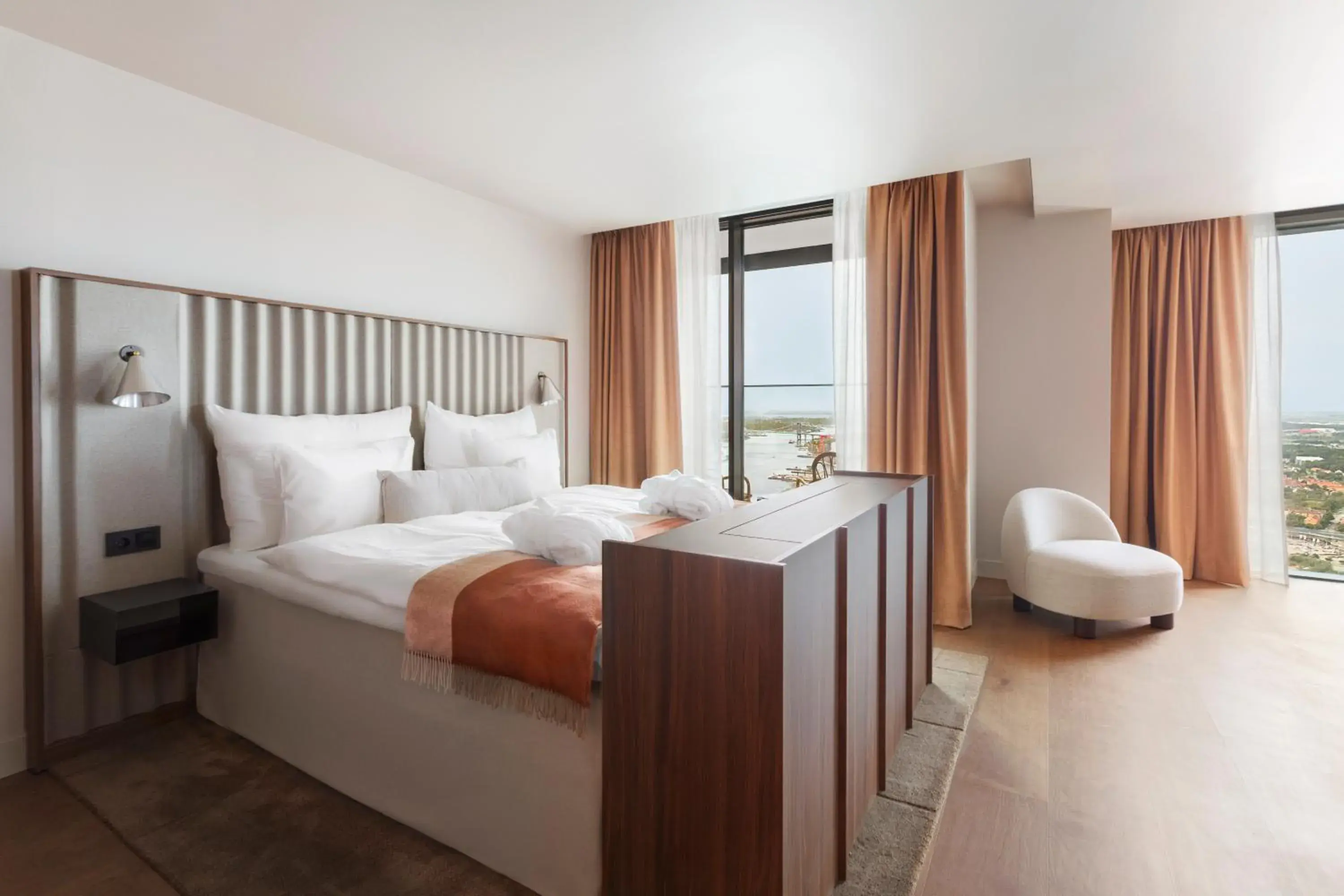 Bed in Clarion Hotel Karlatornet Bed in Clarion Hotel Karlatornet