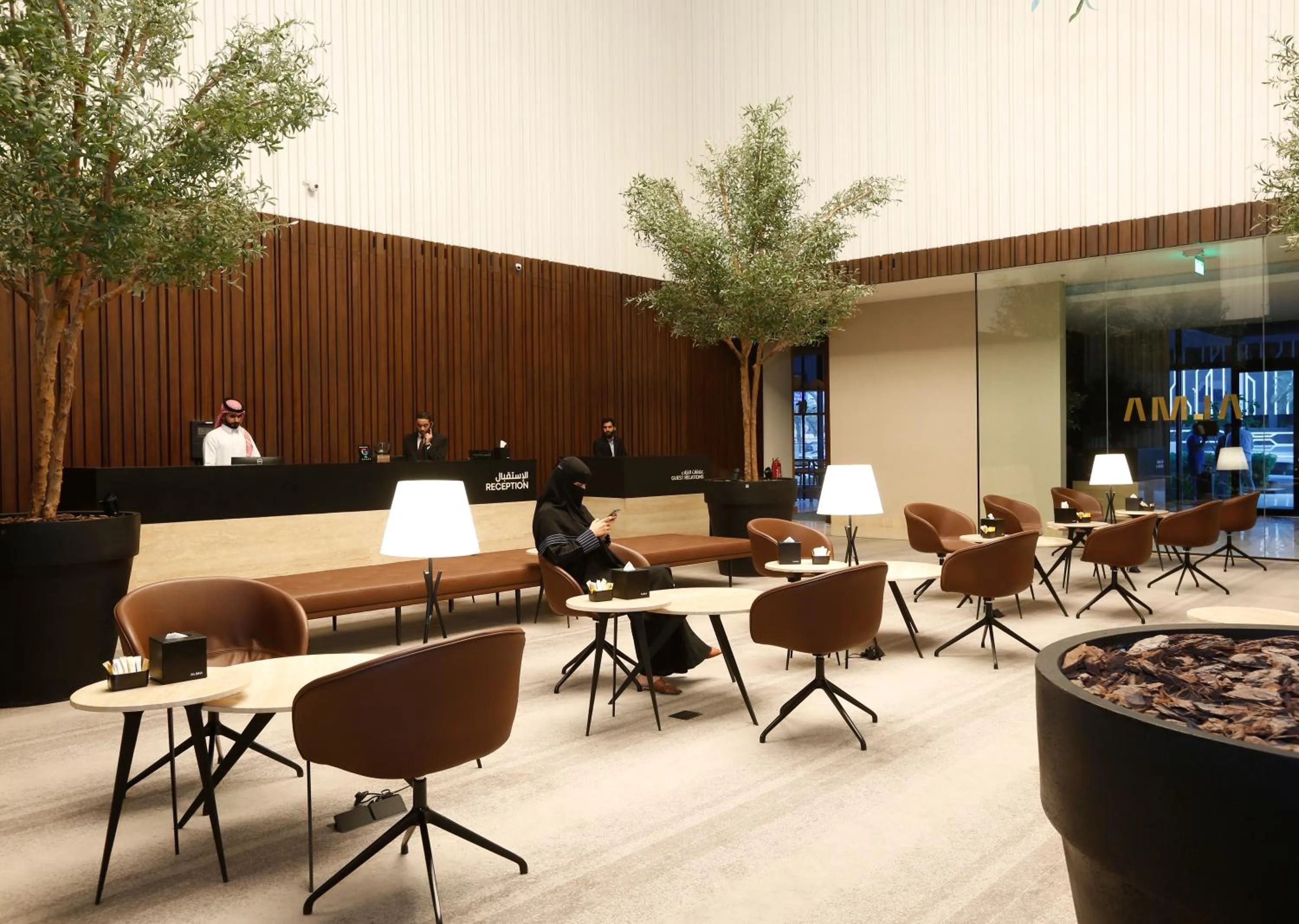 Lobby or reception in ALMA Hotel Riyadh