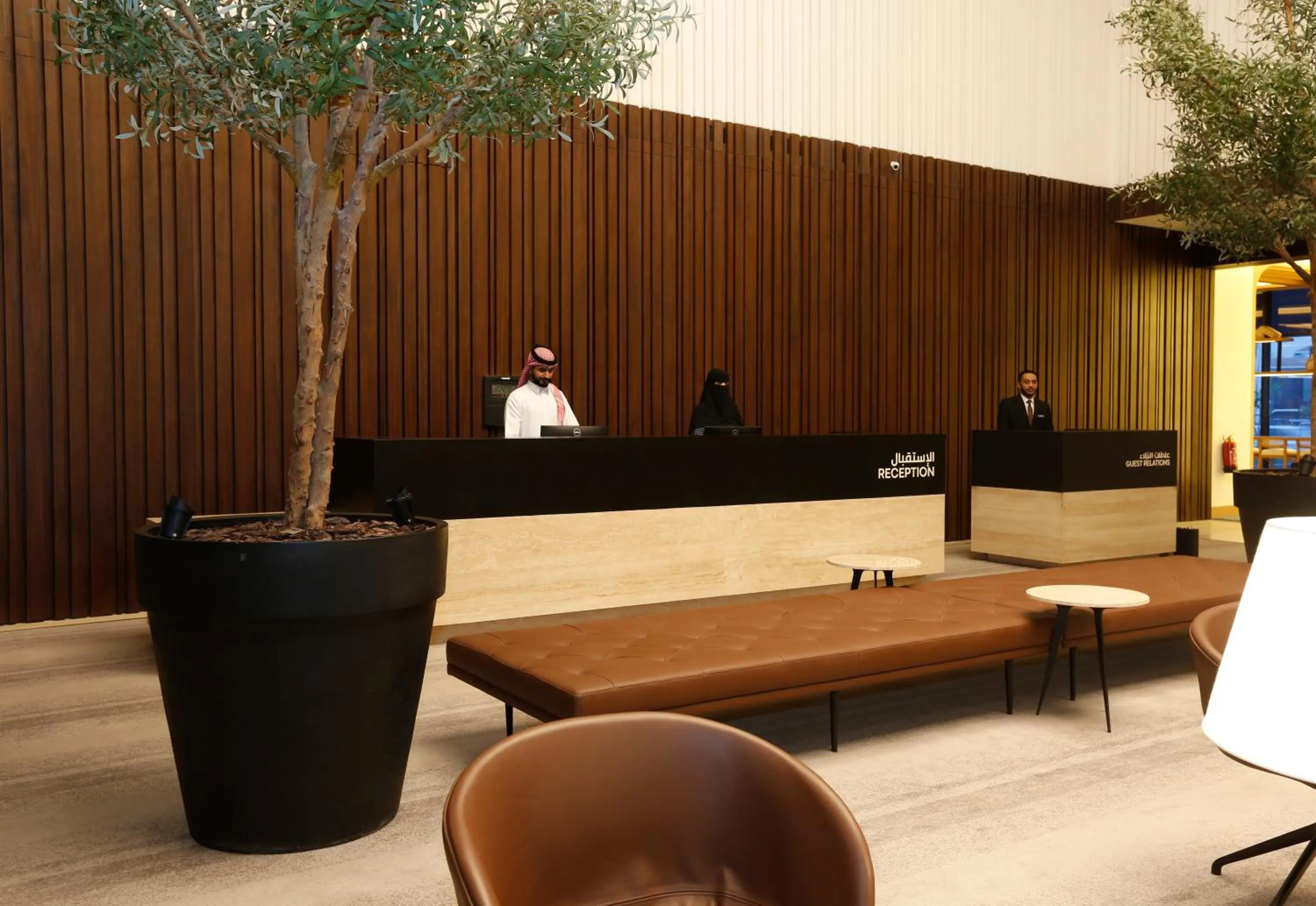 Lobby or reception in ALMA Hotel Riyadh
