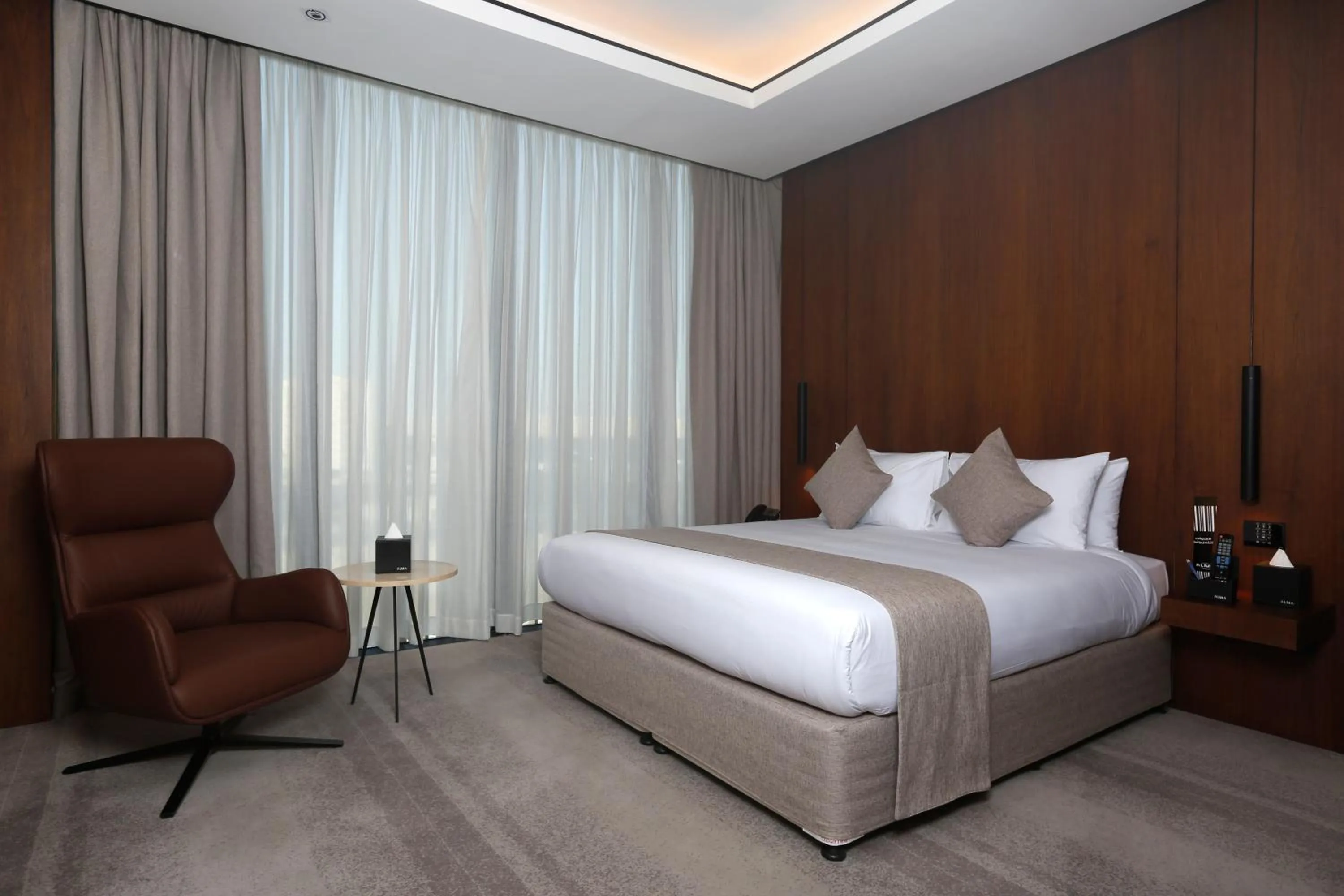Bed in ALMA Hotel Riyadh