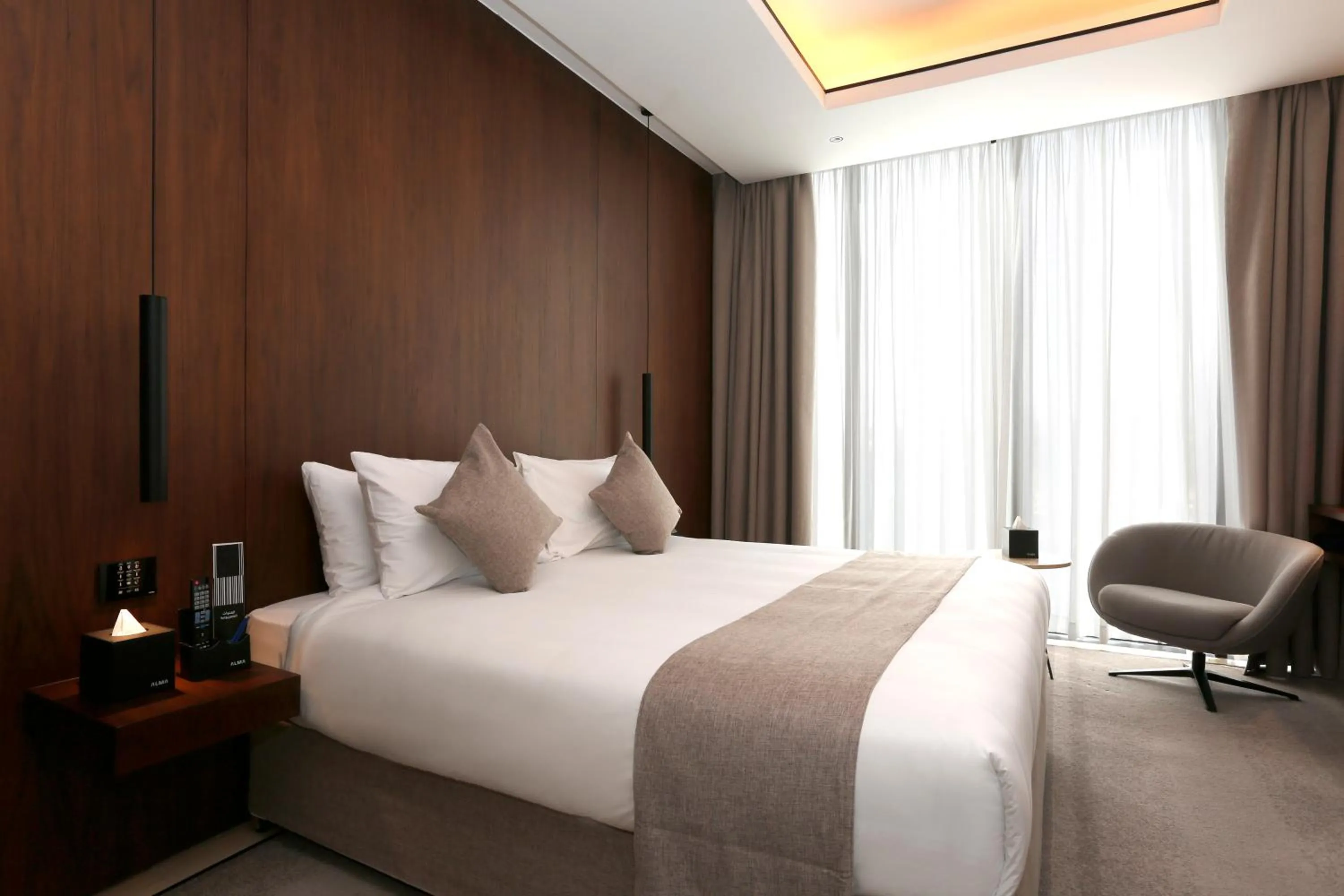 Bed in ALMA Hotel Riyadh