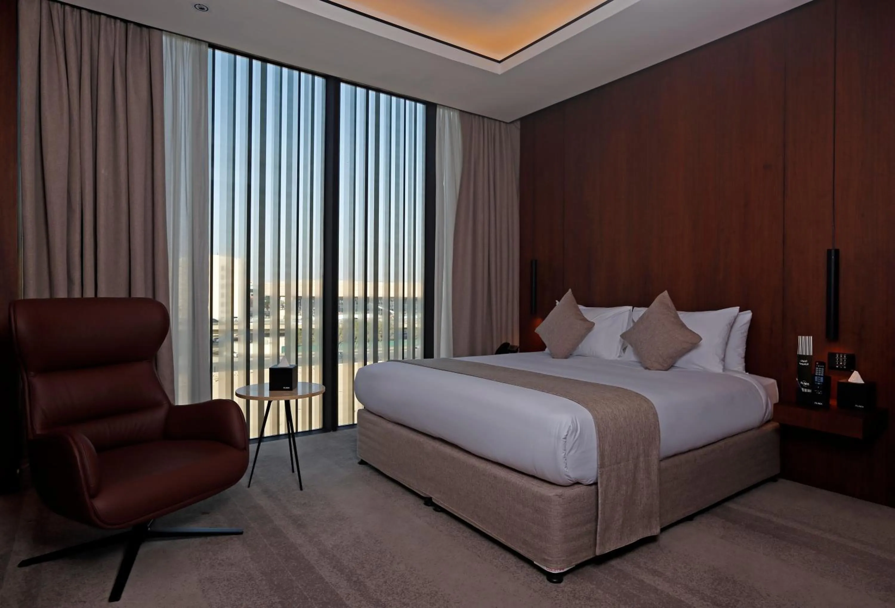 Bed in ALMA Hotel Riyadh