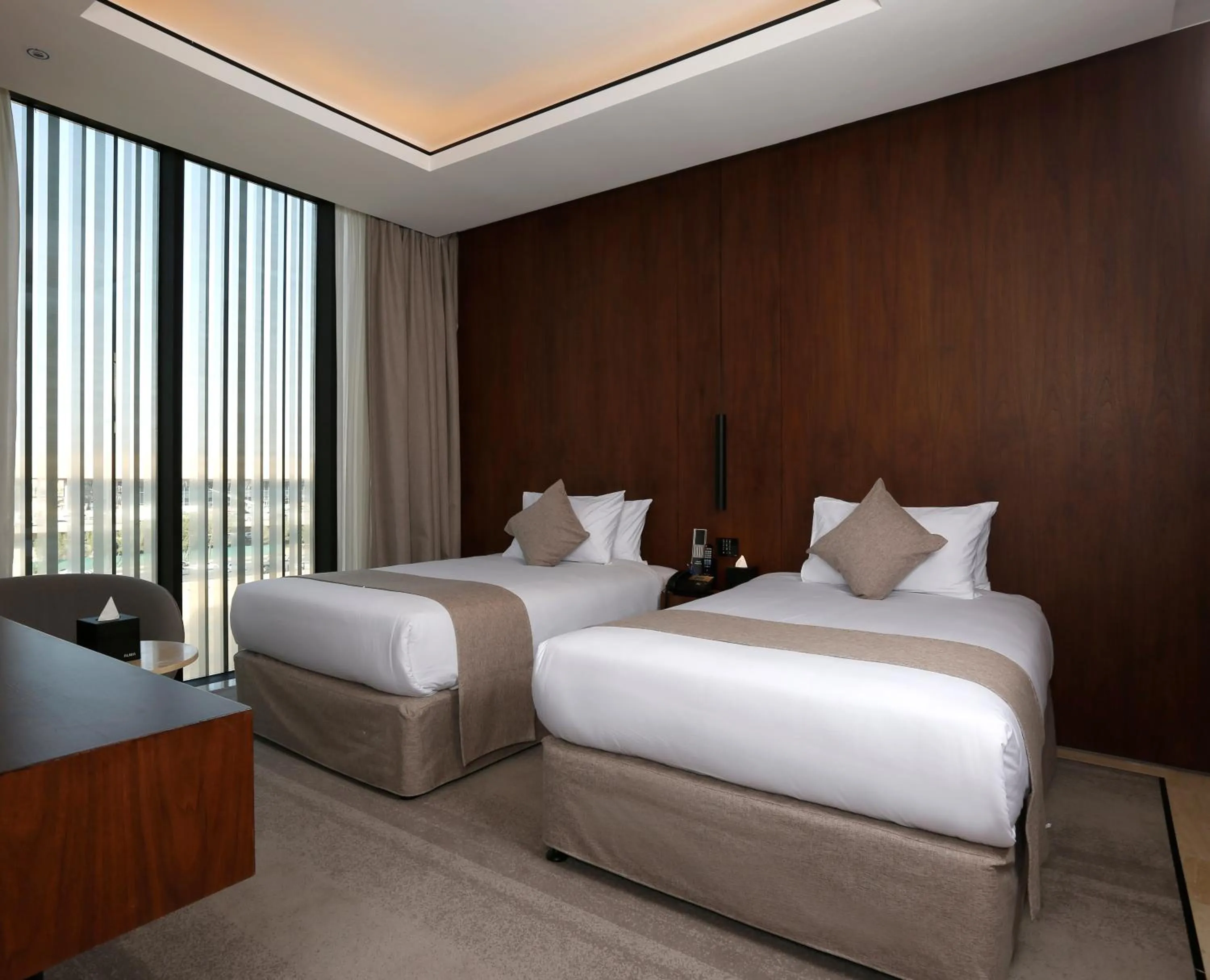 Bed in ALMA Hotel Riyadh