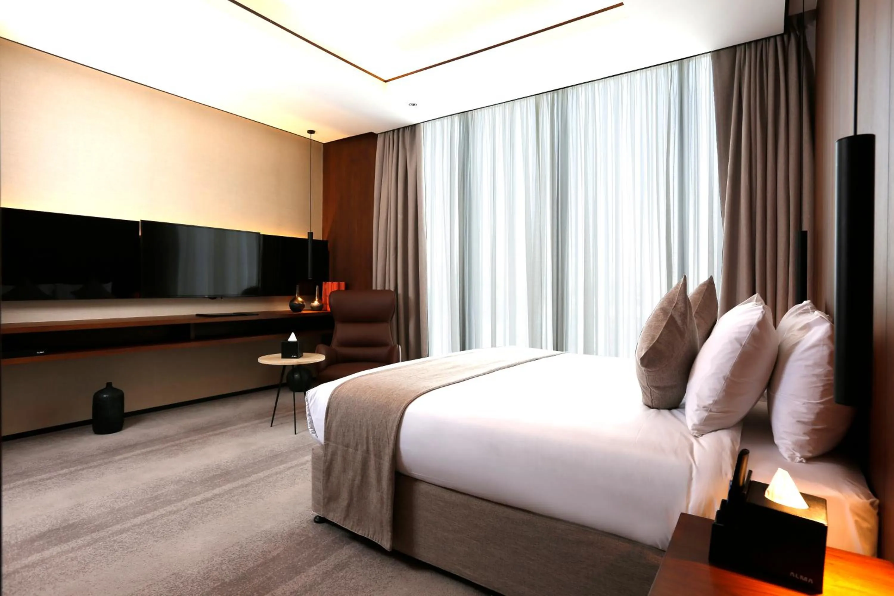 Bed in ALMA Hotel Riyadh