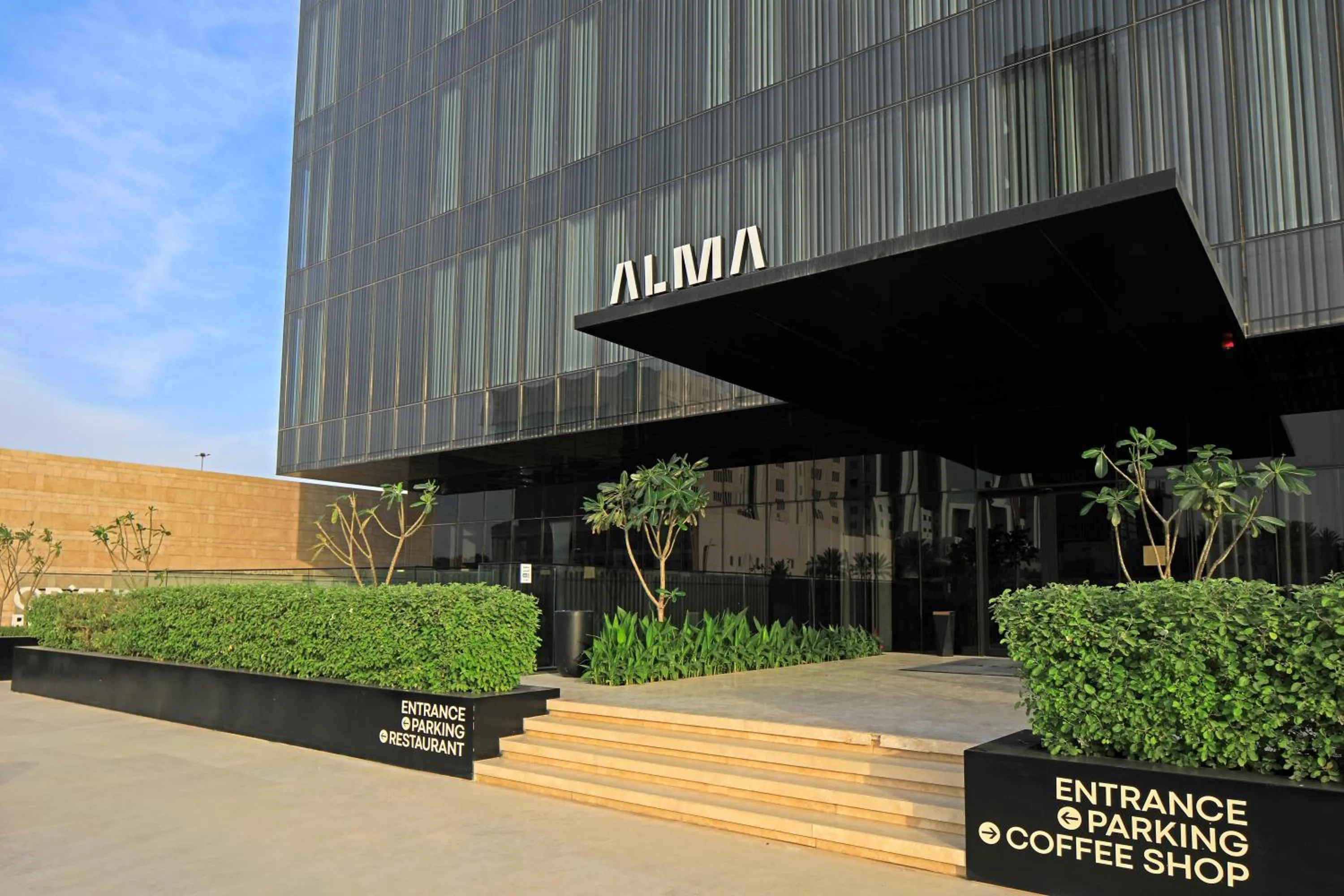 Property building in ALMA Hotel Riyadh