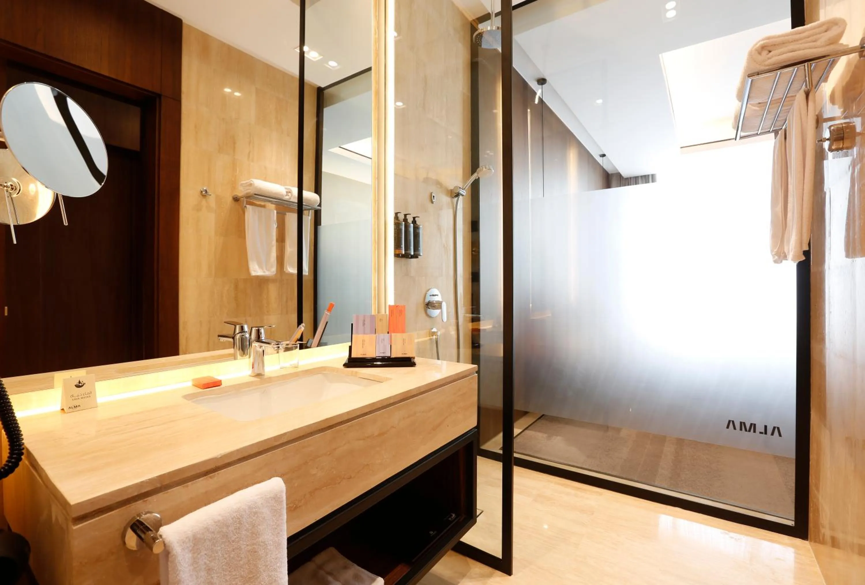 Shower in ALMA Hotel Riyadh
