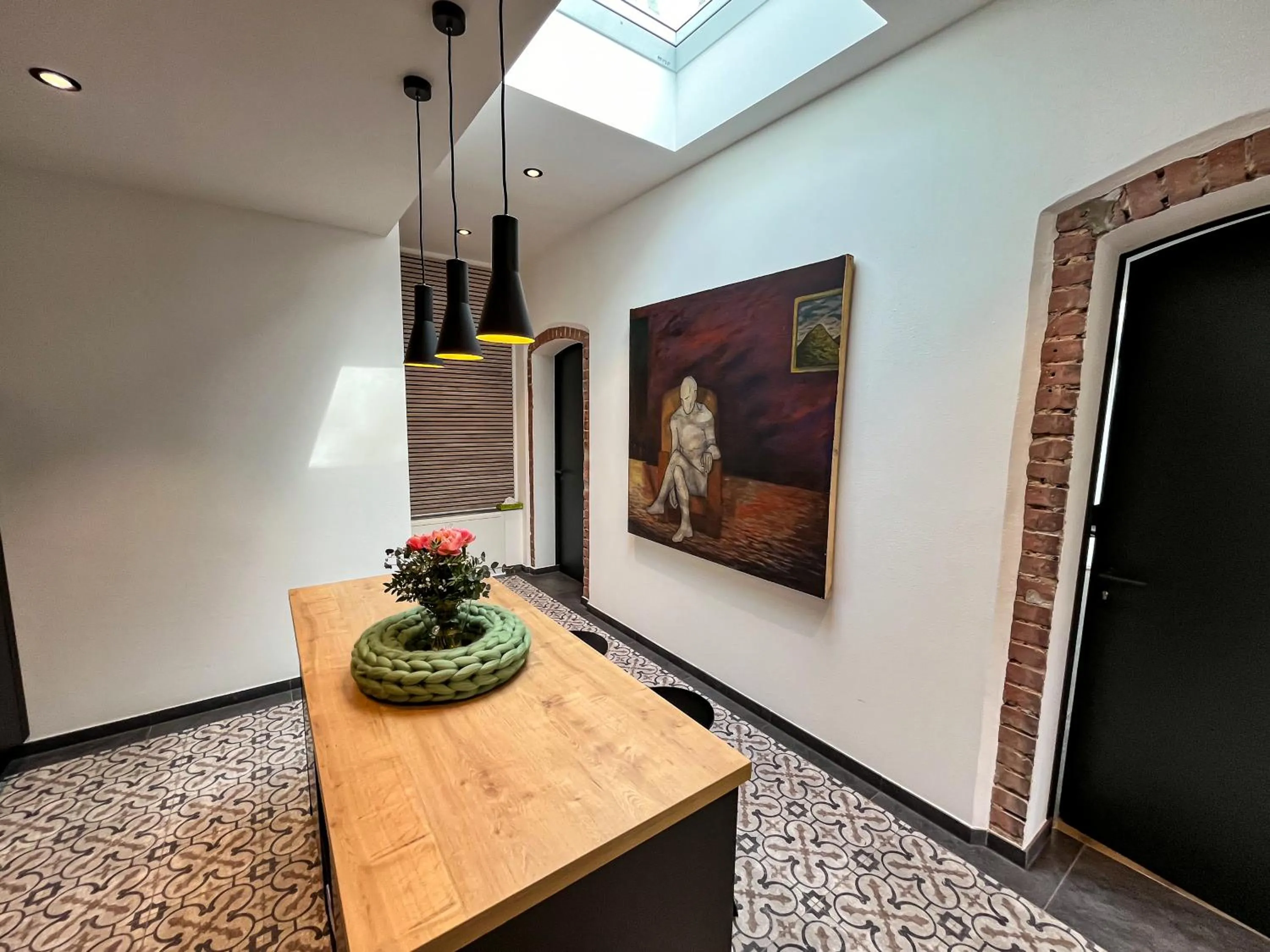 Glashaus mit 3 Gästezimmer