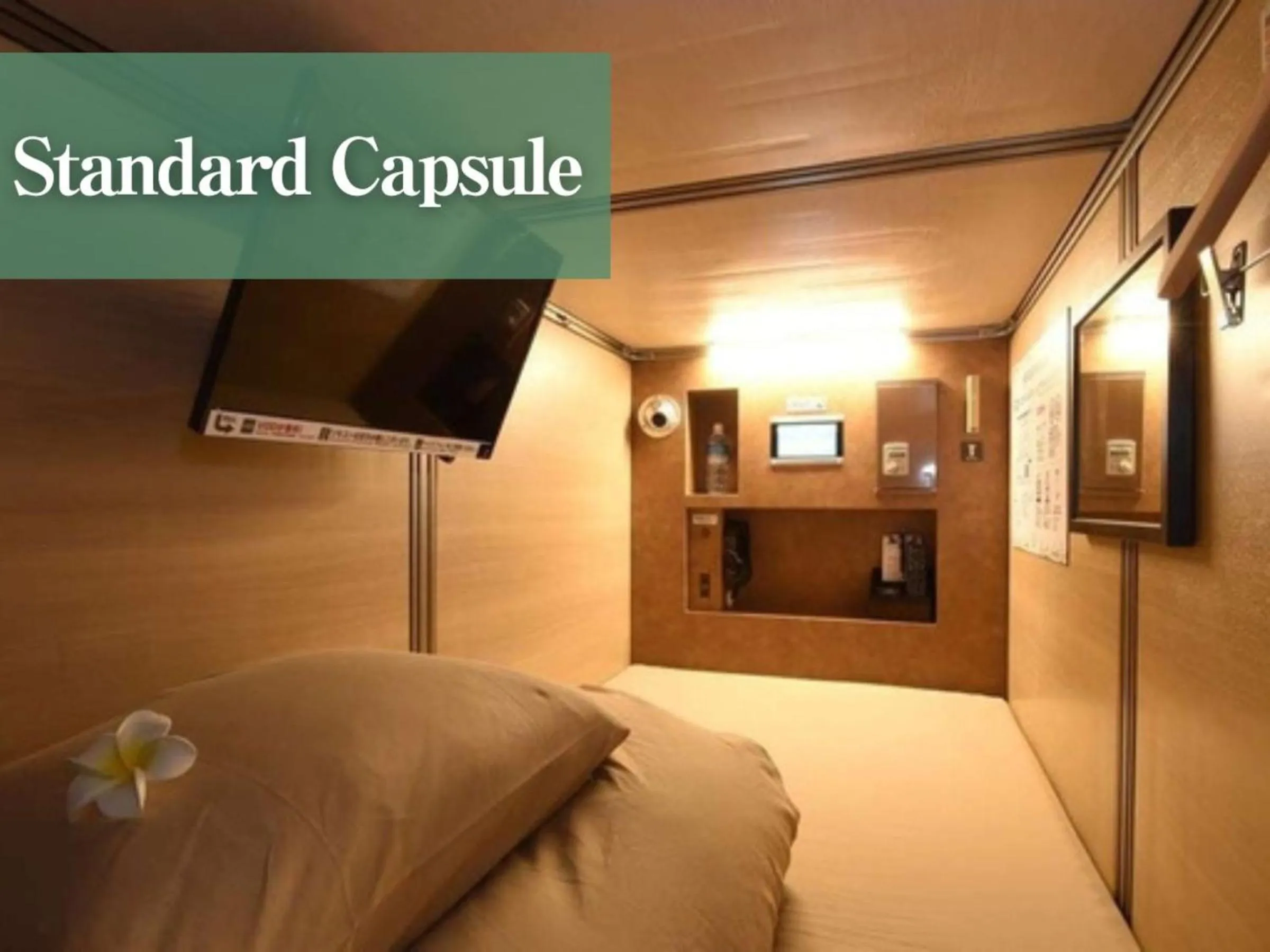 Photo of the whole room, Bed in Anshin Oyado Akihabara- Men Only