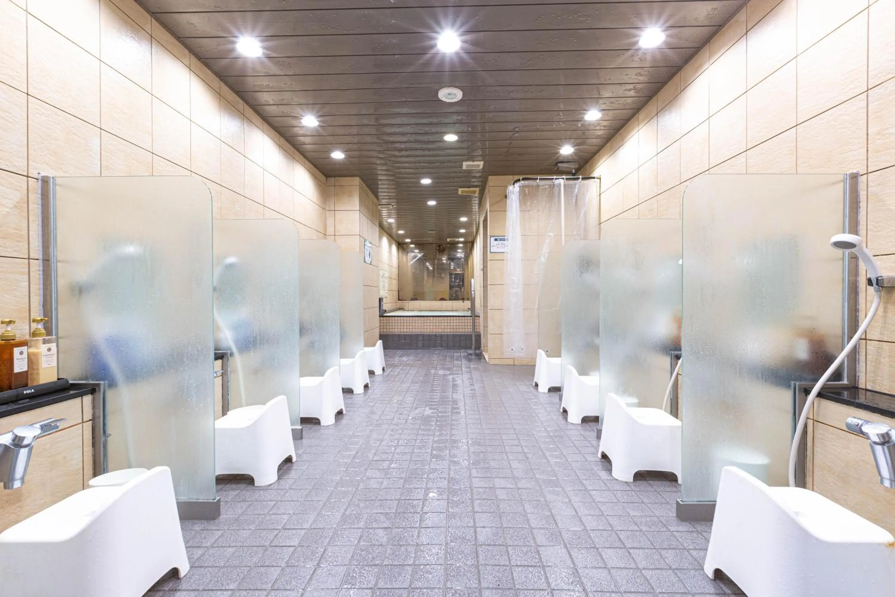 Bathroom in Anshin Oyado Akihabara- Men Only