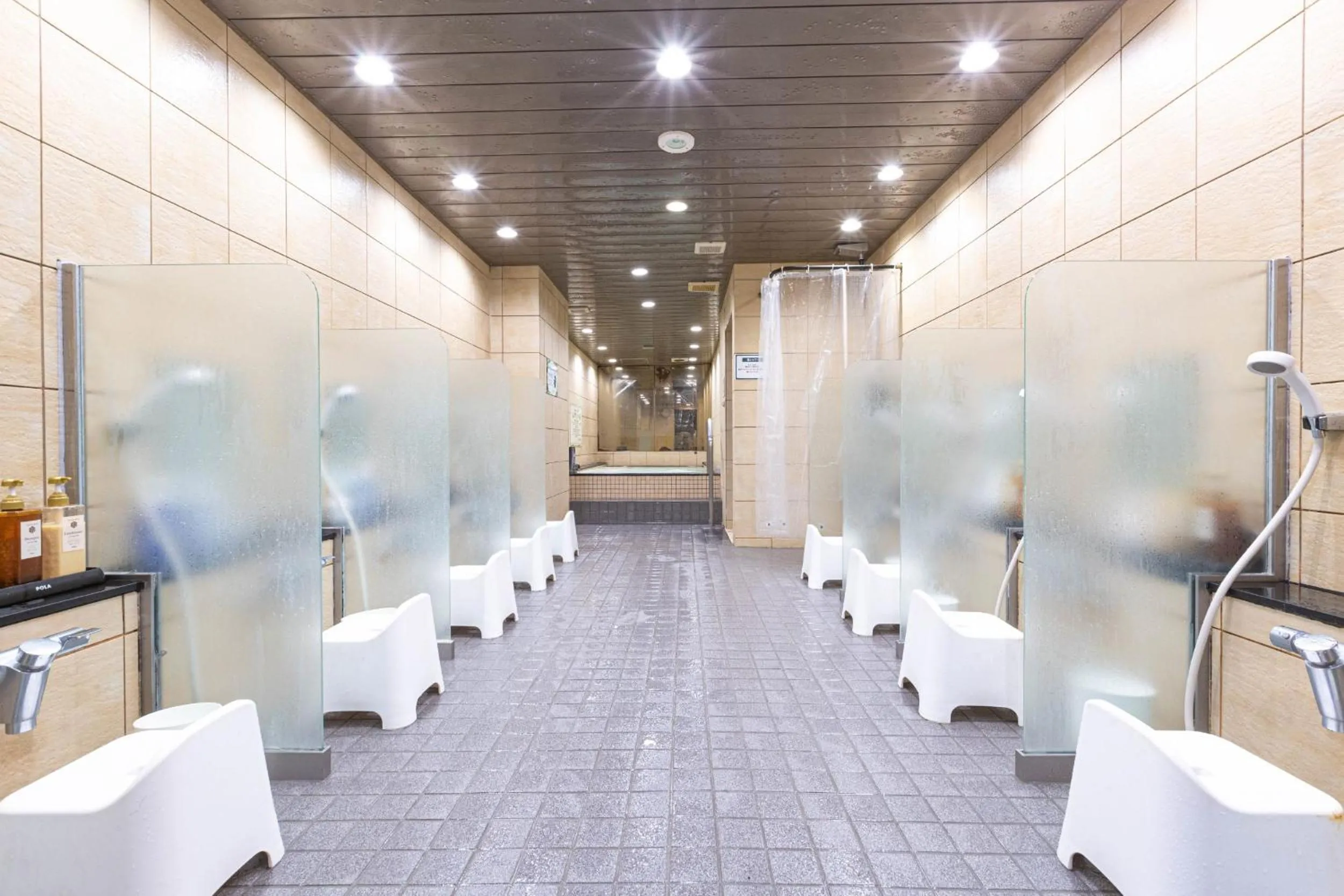 Bathroom in Anshin Oyado Akihabara- Men Only