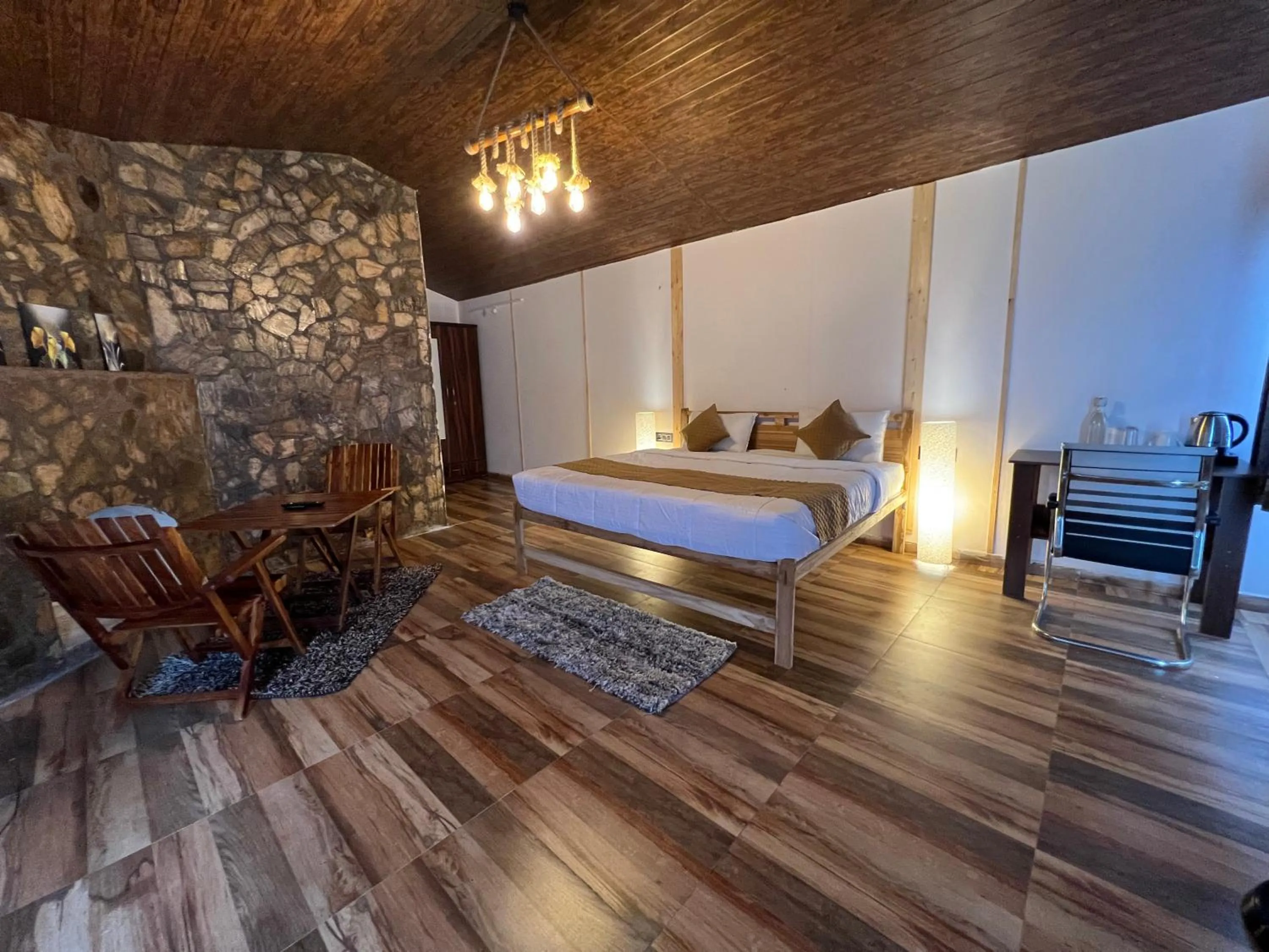 Photo of the whole room, Bed in Adaara Retreat - Pet Friendly Cottages, Almora