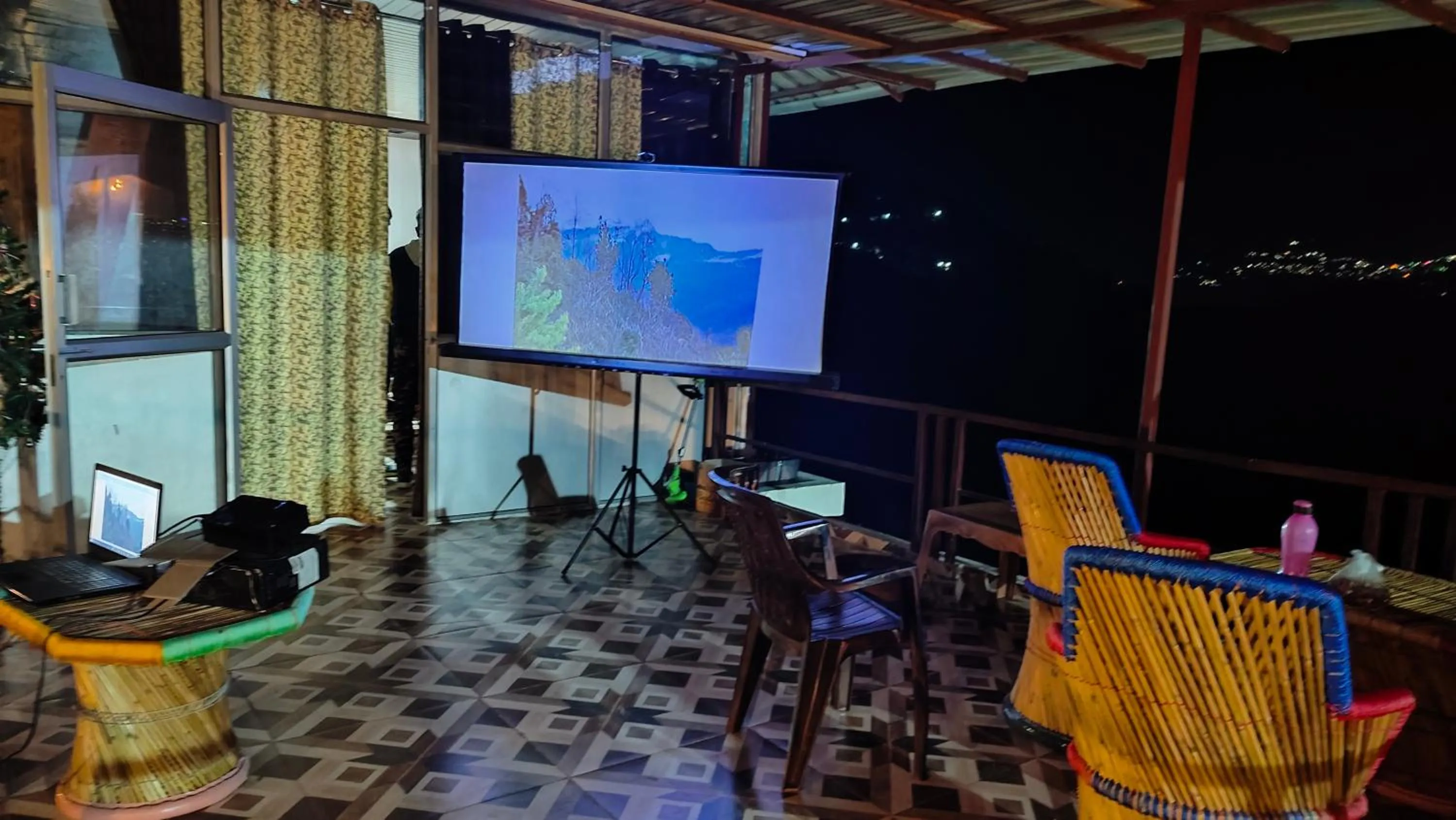 TV and multimedia in Adaara Retreat - Pet Friendly Cottages, Almora